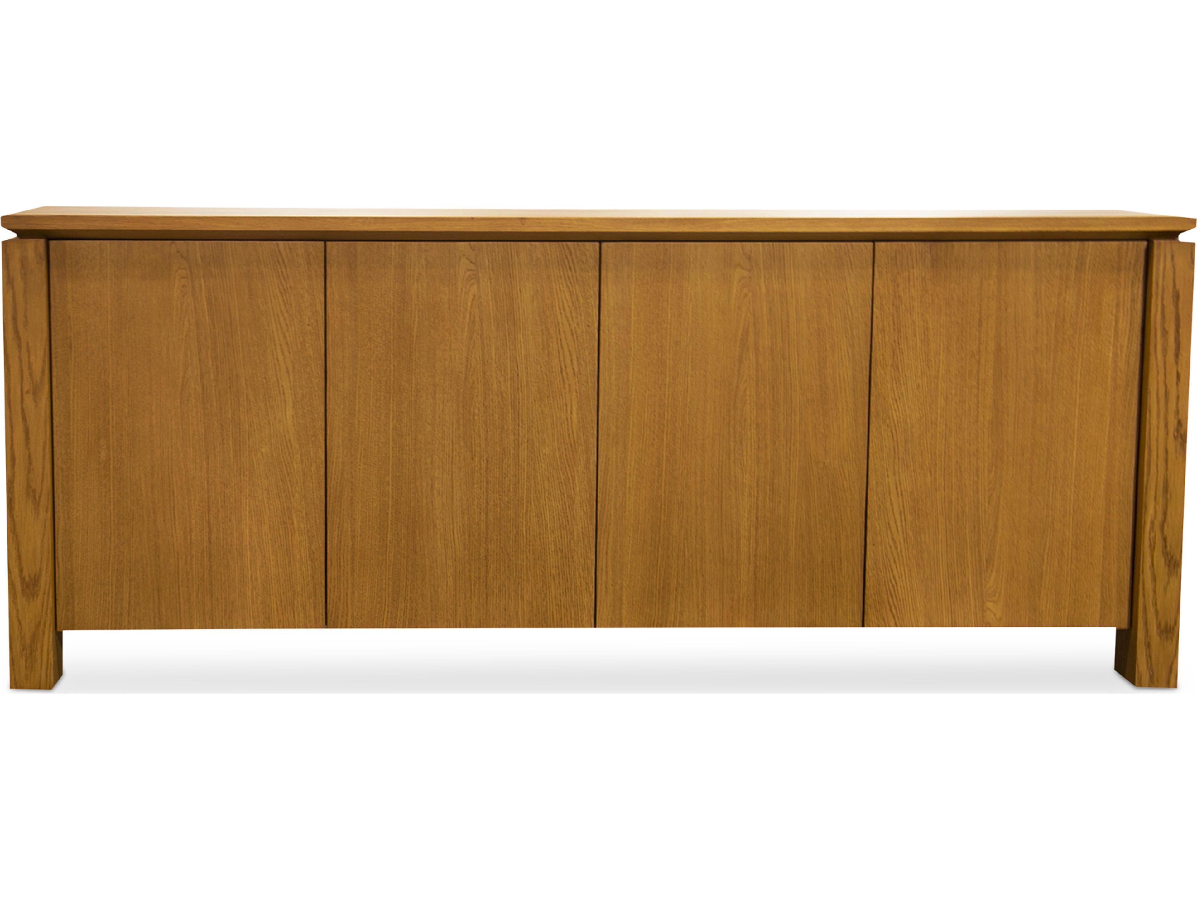Moe's Home Brook 80" Oak Wood Sideboard