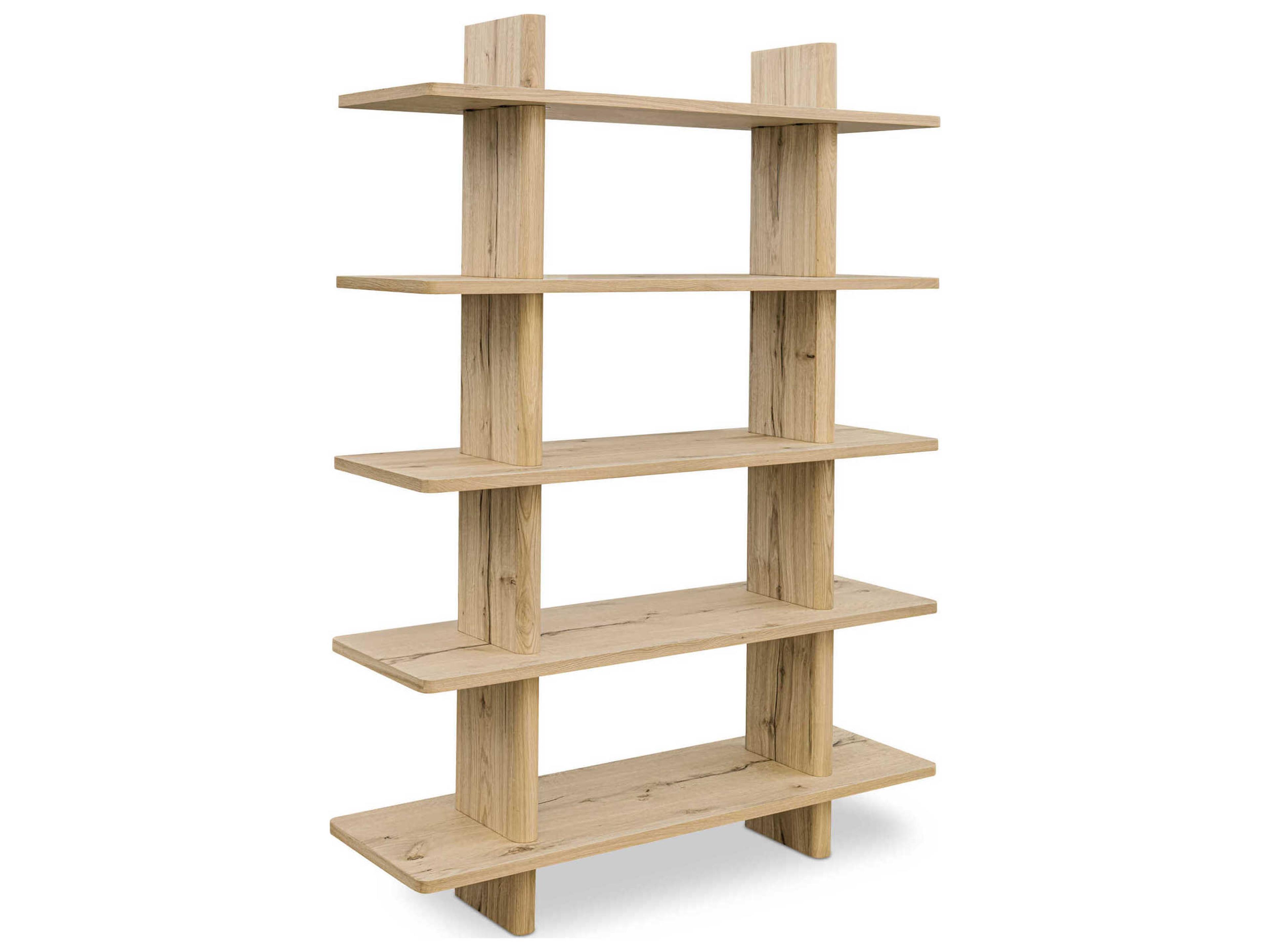 Moe's Home Casey Natural Bookcase