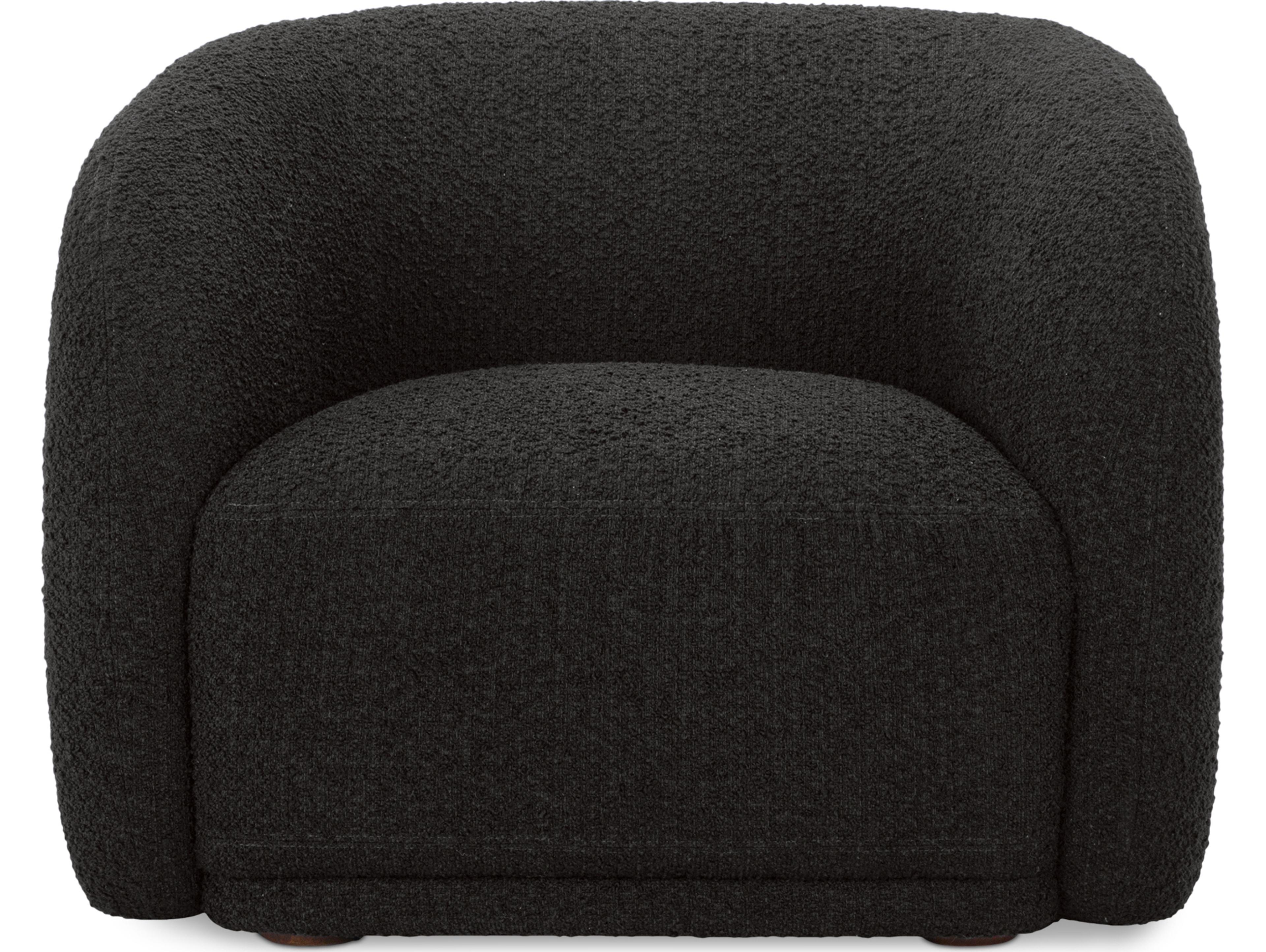 Faye Black Accent Chair