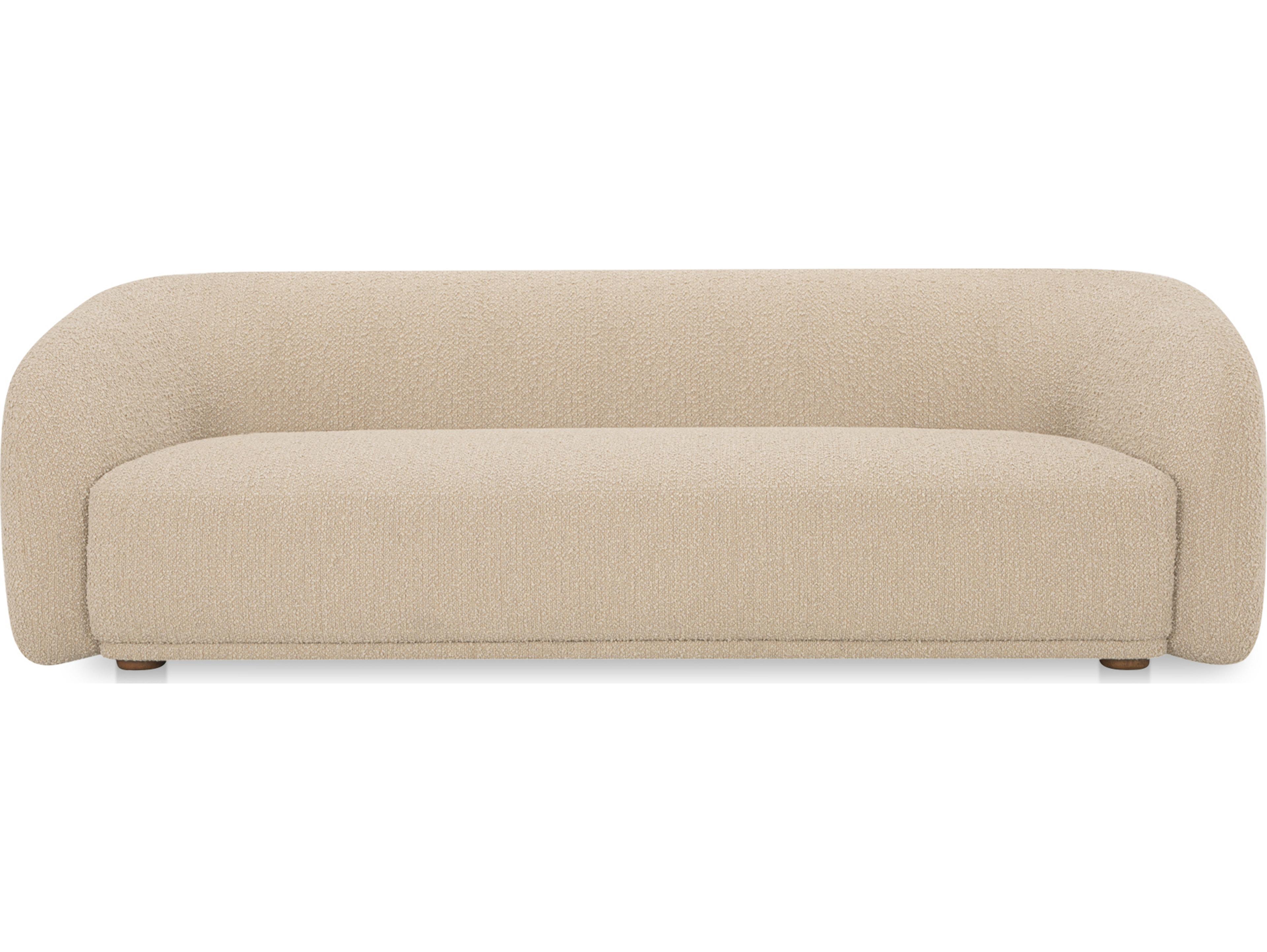 Moe's Home Faye Beige Upholstered Sofa