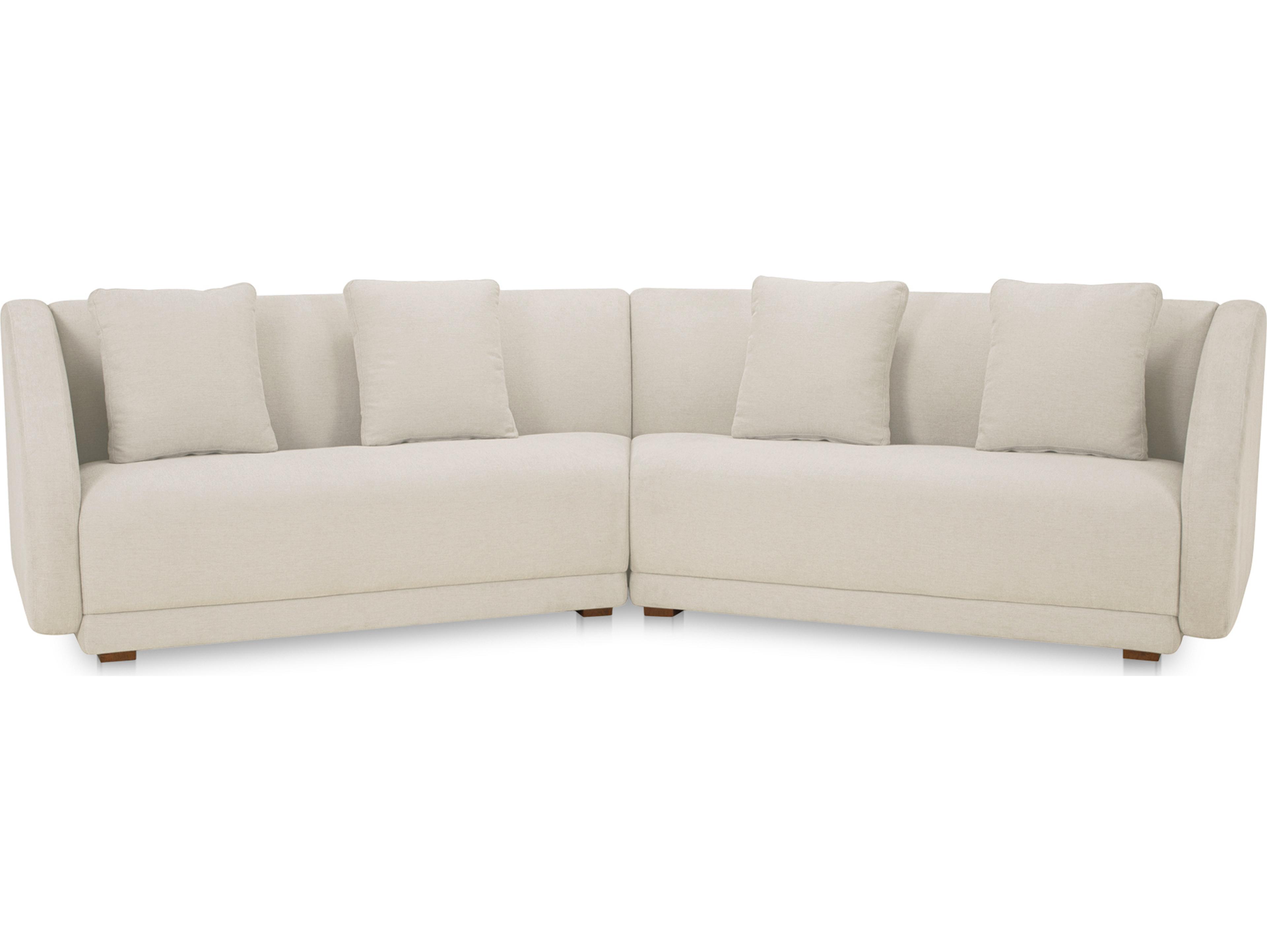 Moe's Home Fraser Beige Upholstered Sofa