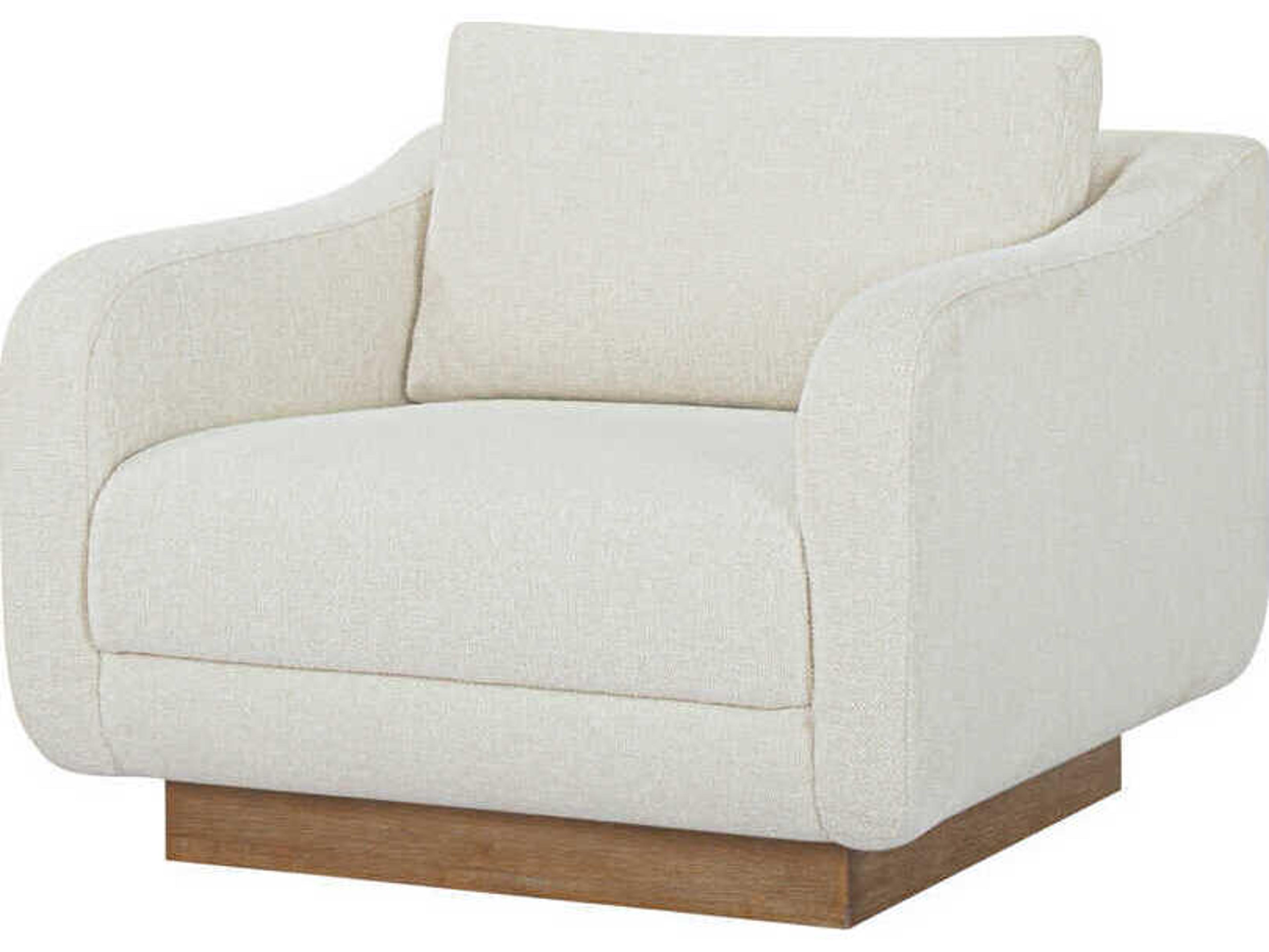 Moe's Home Keane White Accent Chair