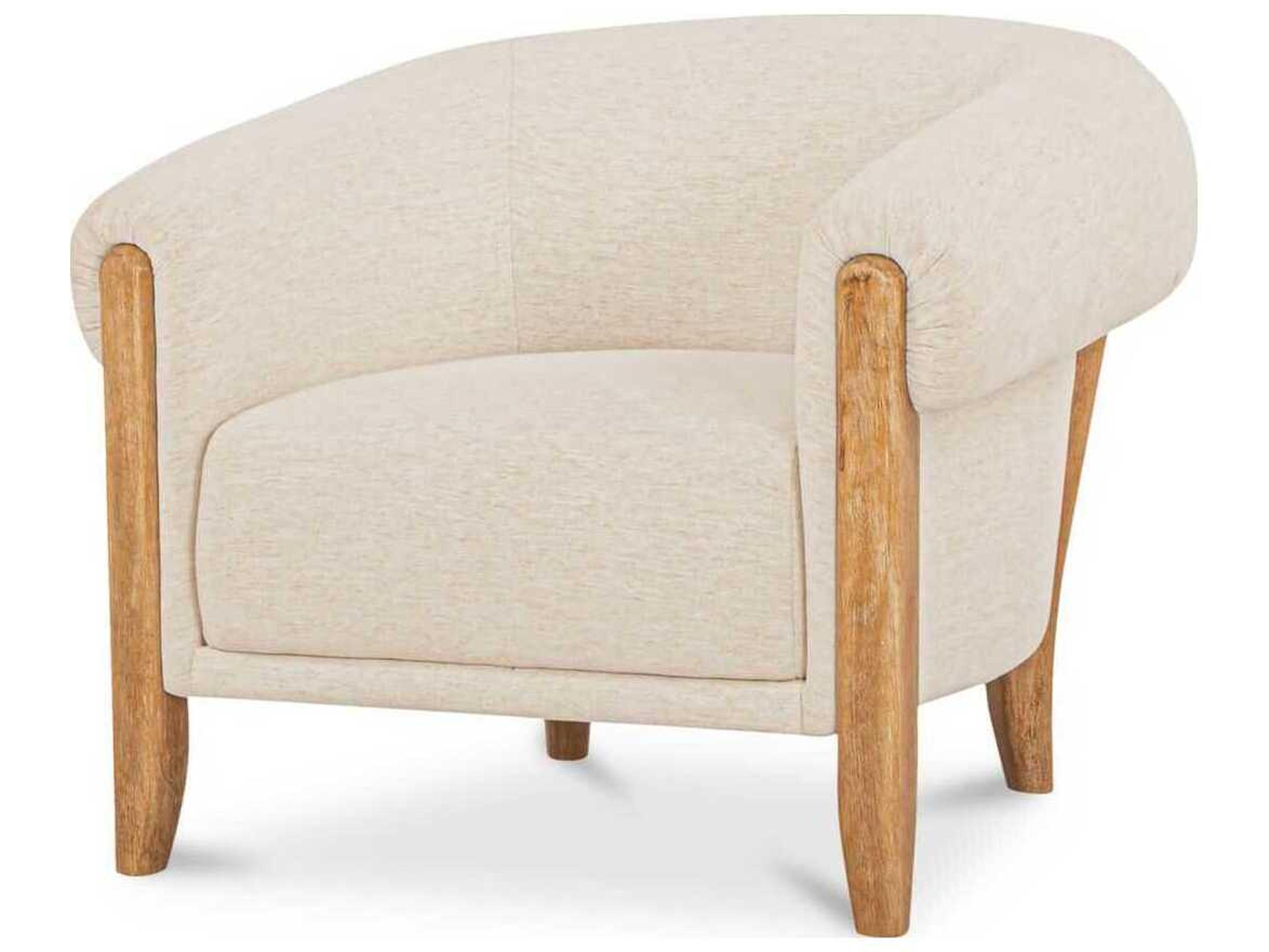 Moe's Home Jones White Accent Chair