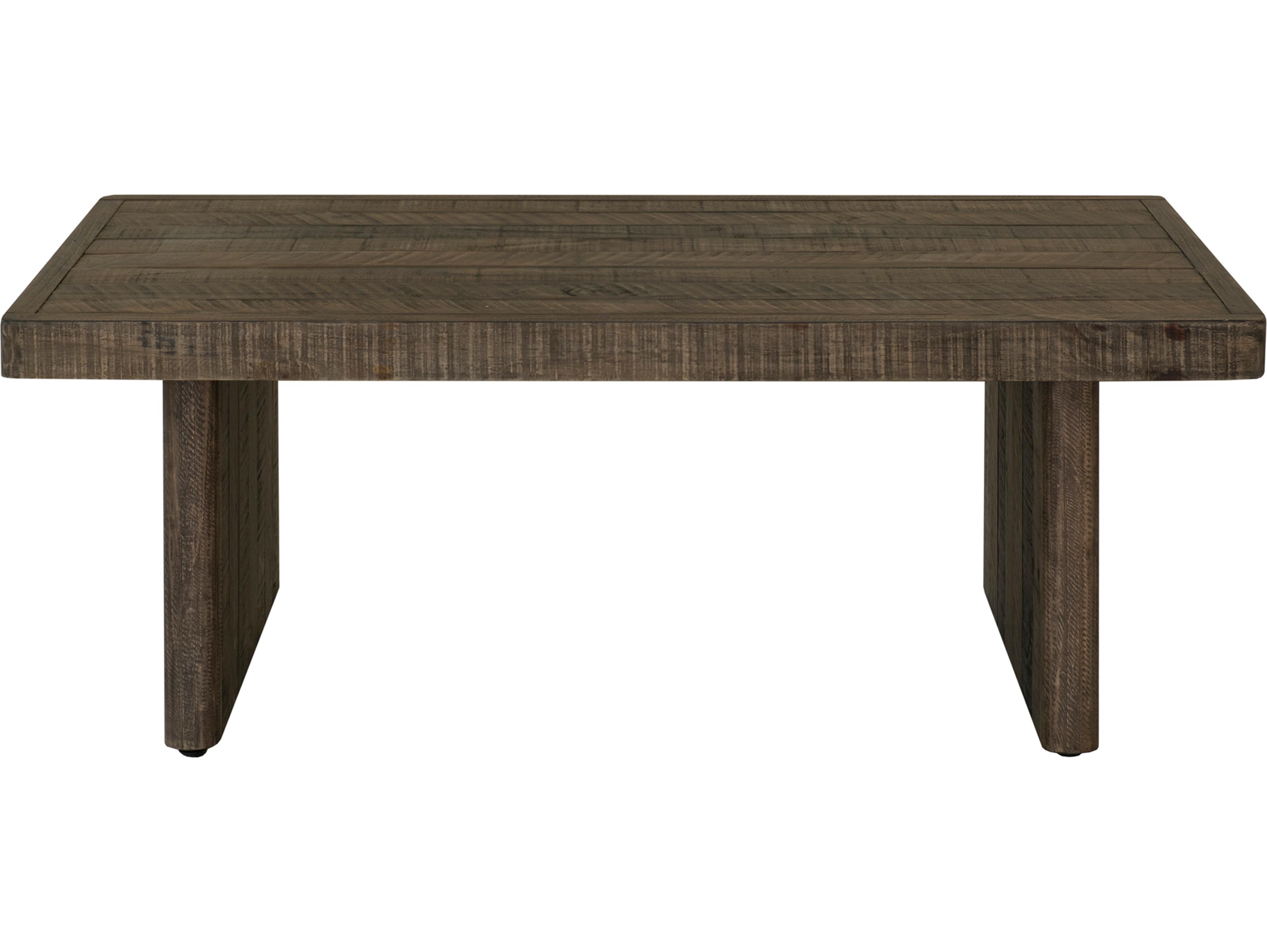 Monterey Rectangular Wood Brown Coffee Table