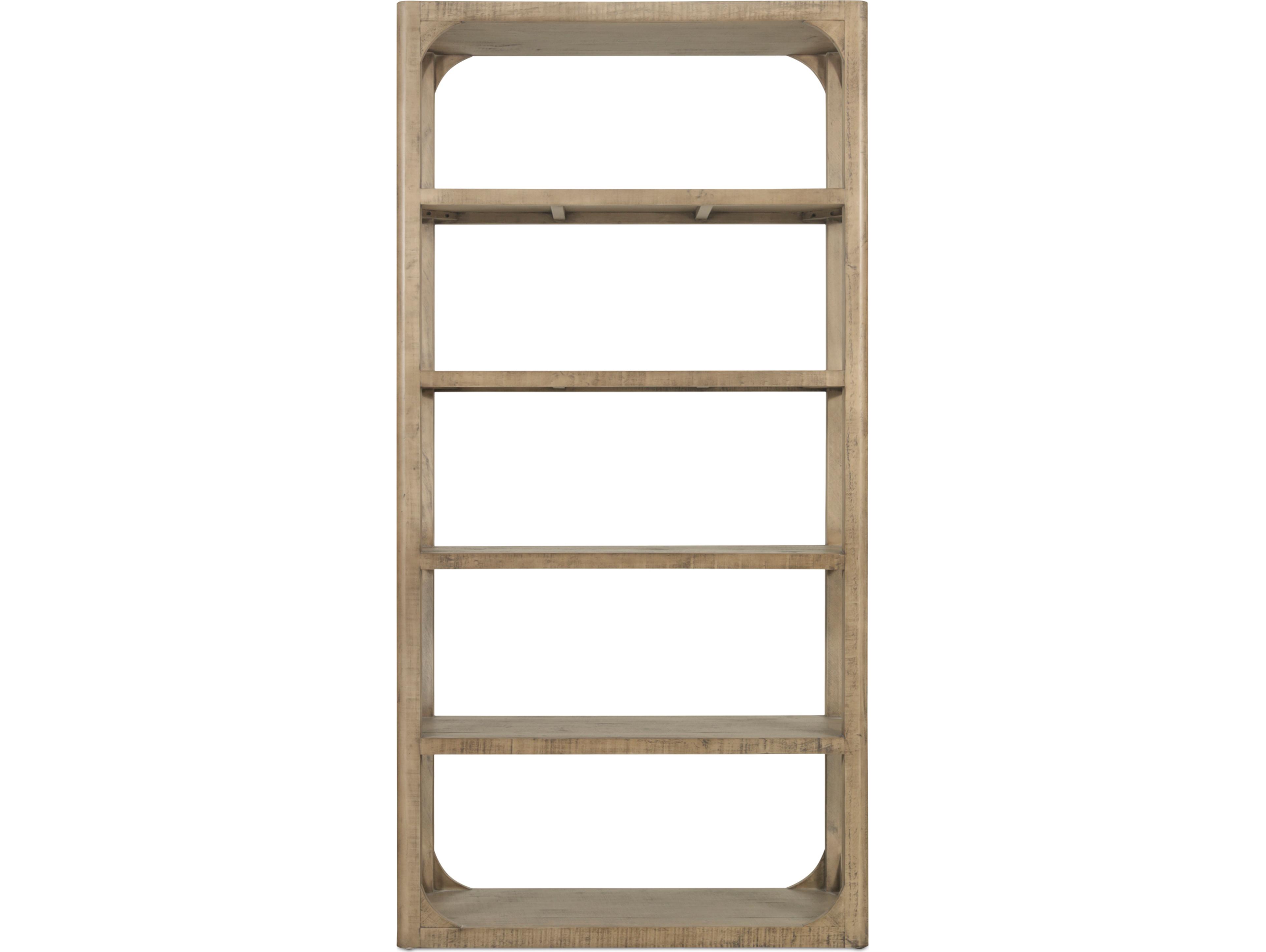 Moe's Home Abbott Bookshelf Brown