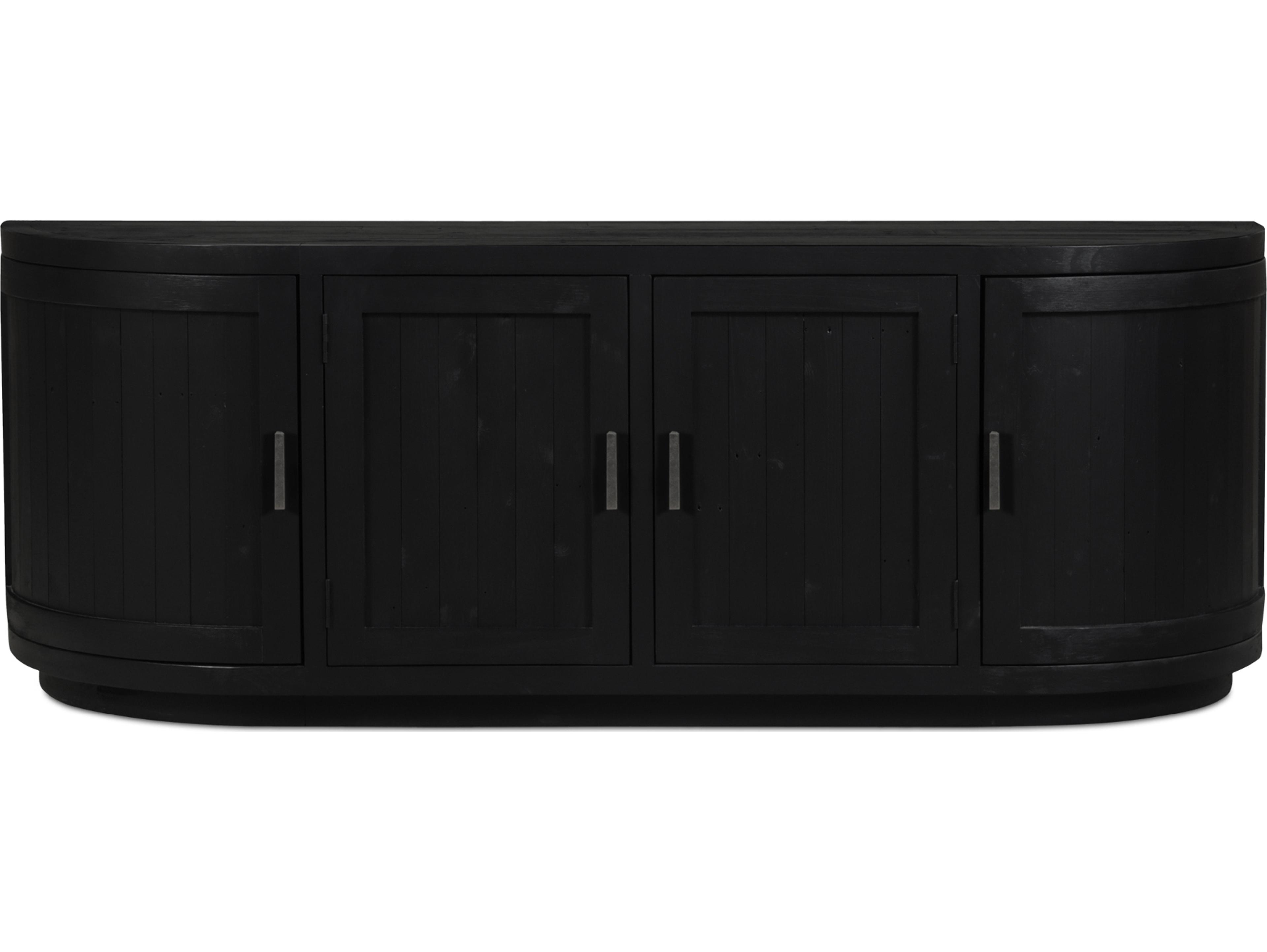 Nicola 71" Media Cabinet Black