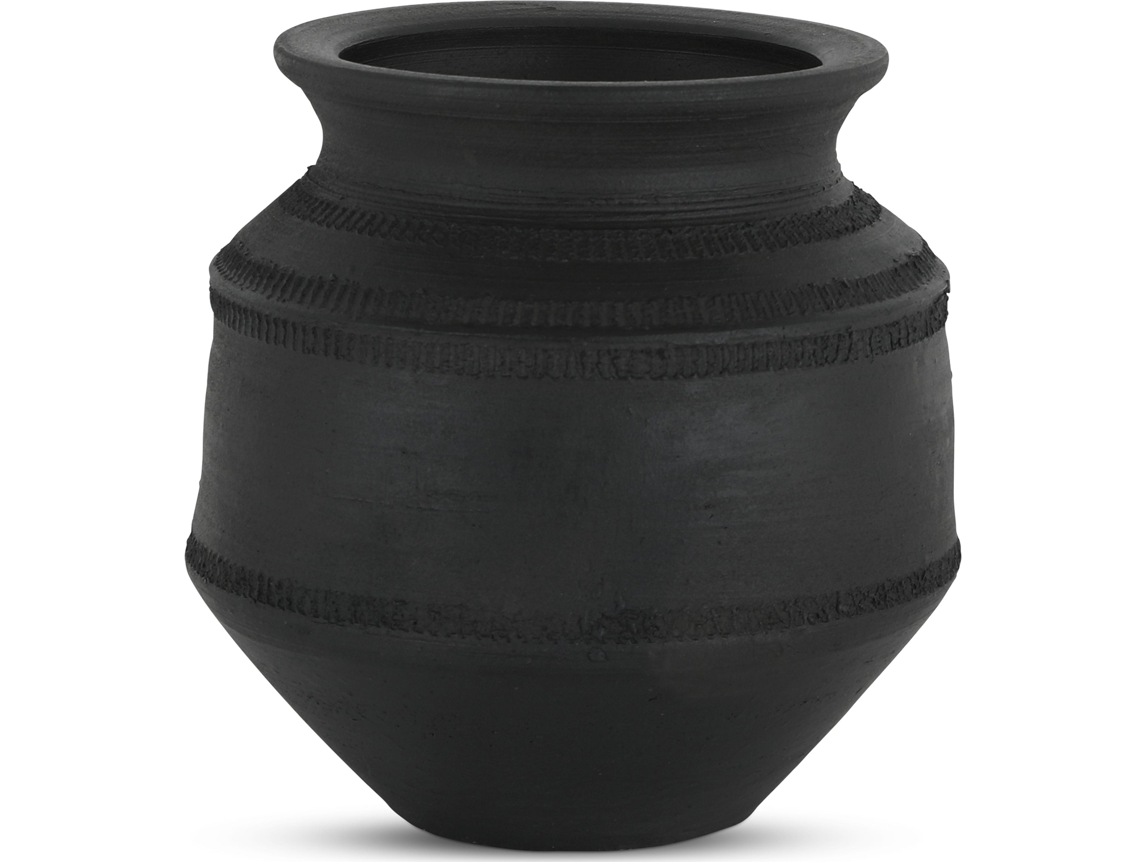 Moe's Home Astra Vessel Black Vase