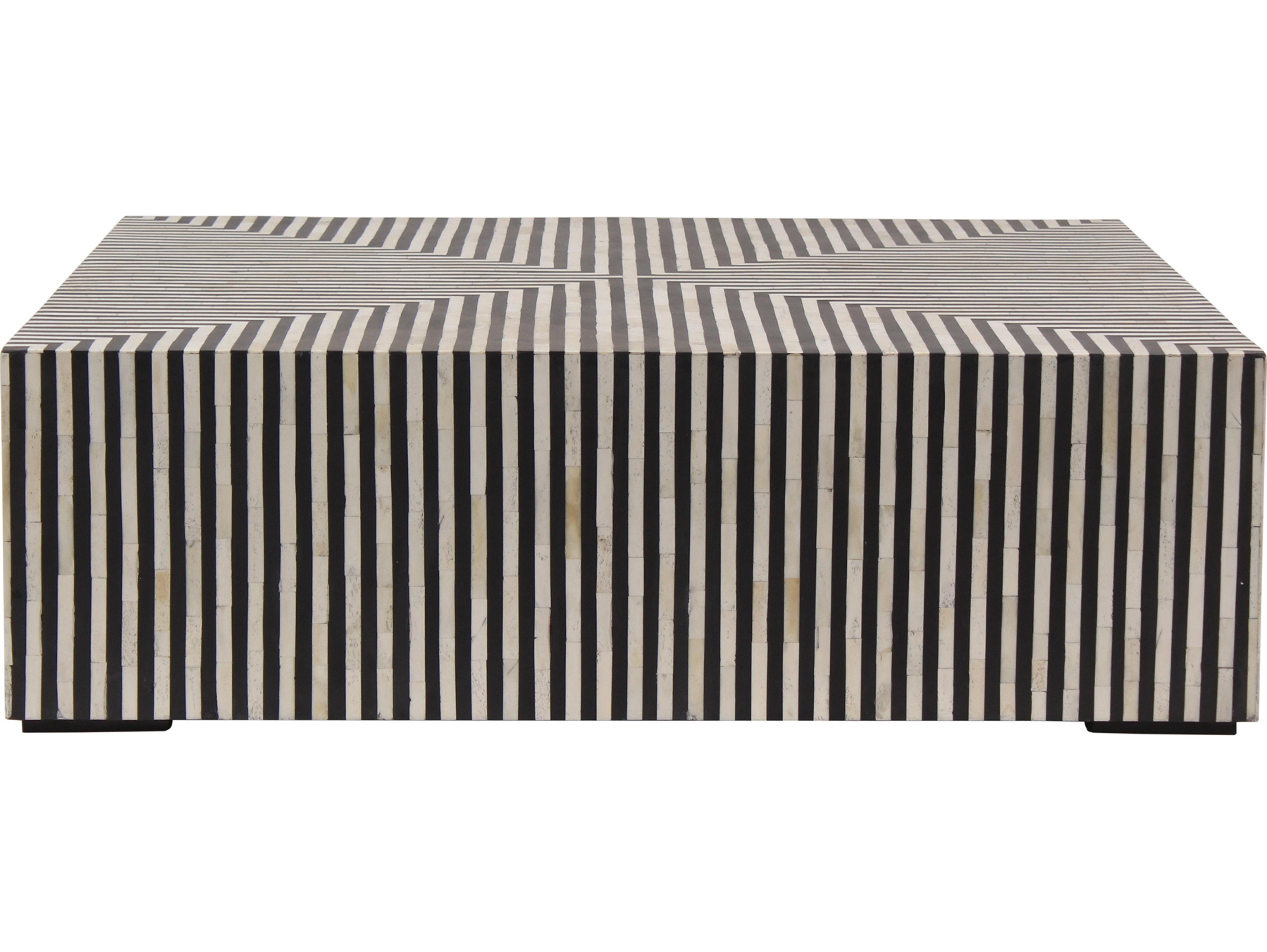 Moe's Home Square Resin Multicolor Coffee Table