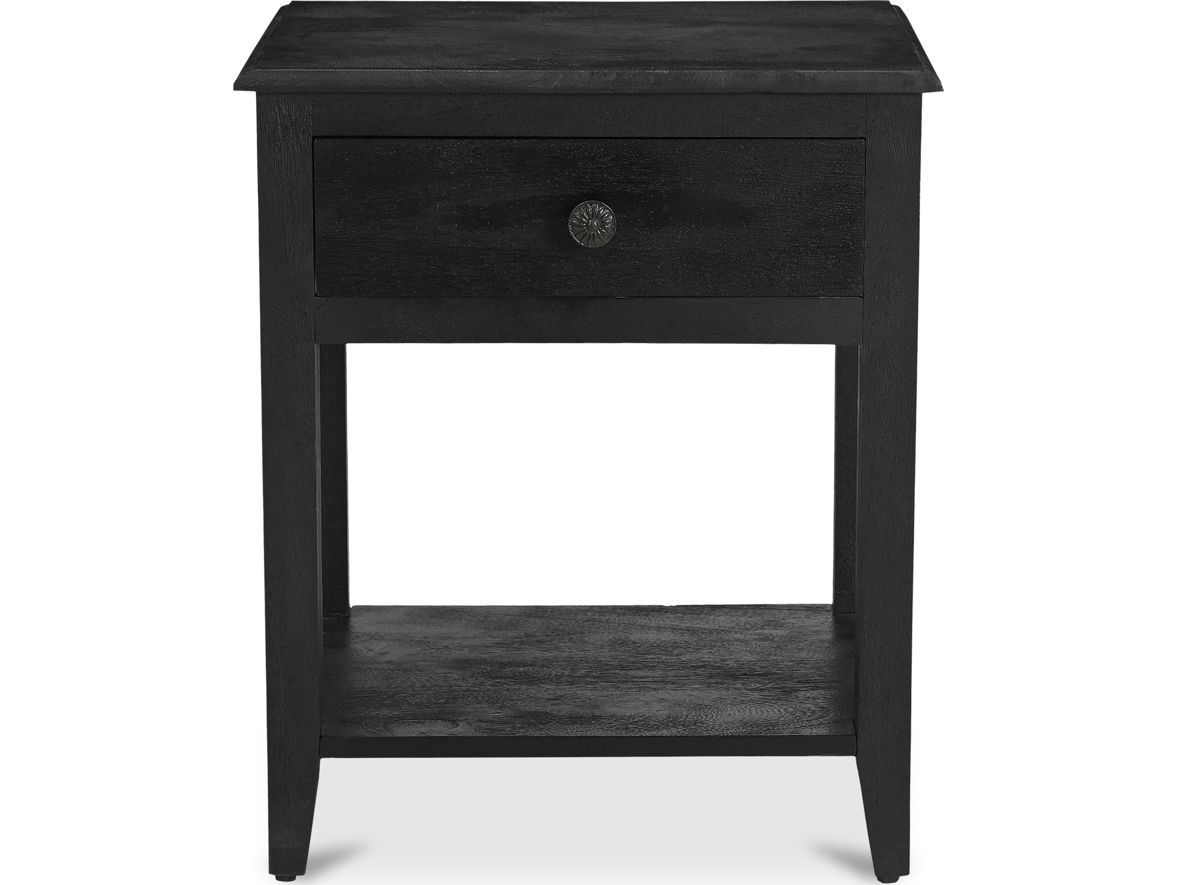 Moe's Home Corrine Nightstand Antique Black
