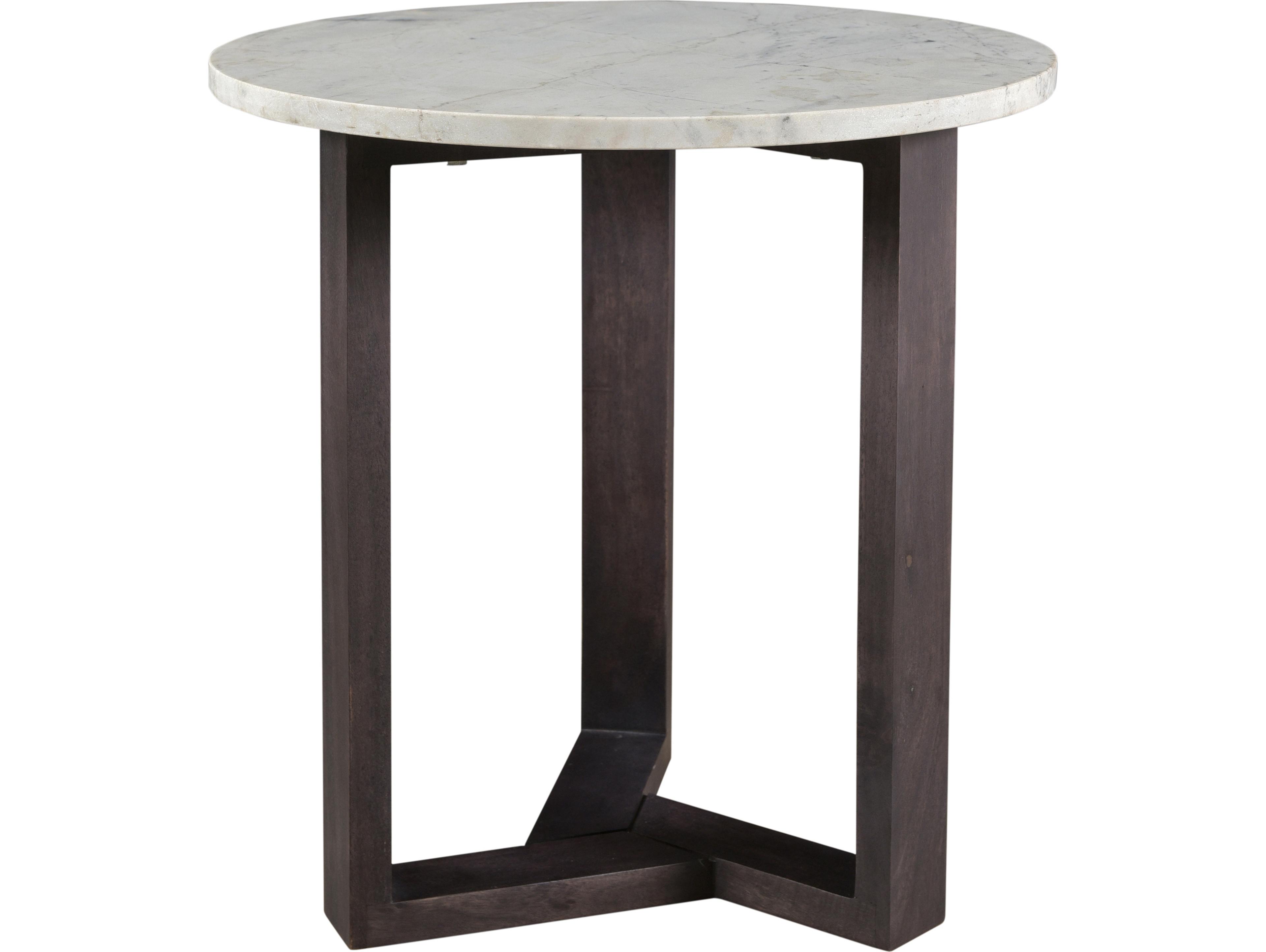 Moe's Home Jinxx Side Table Charcoal Grey
