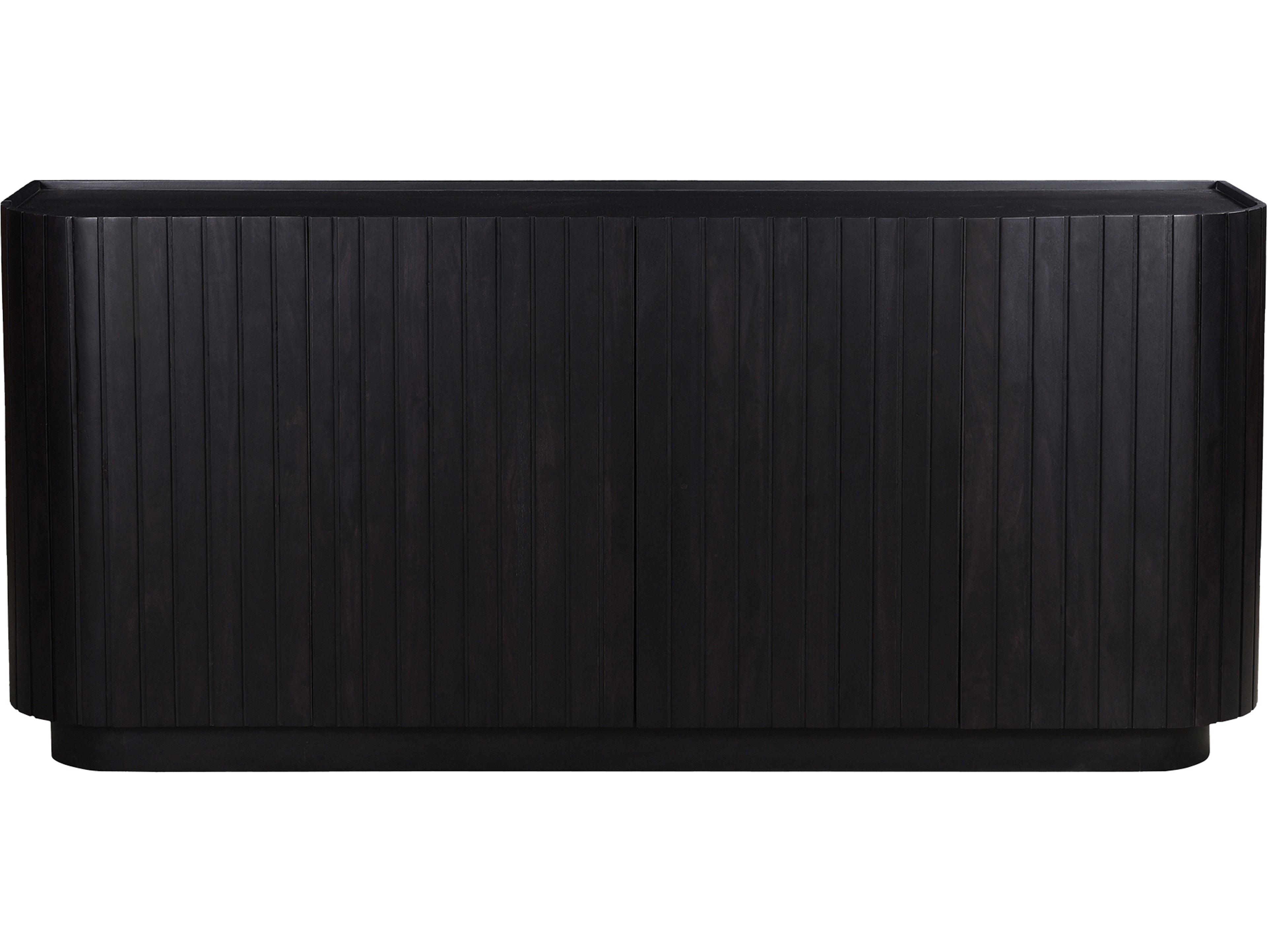 Moe's Home Povera 72" Acacia Wood Black Sideboard