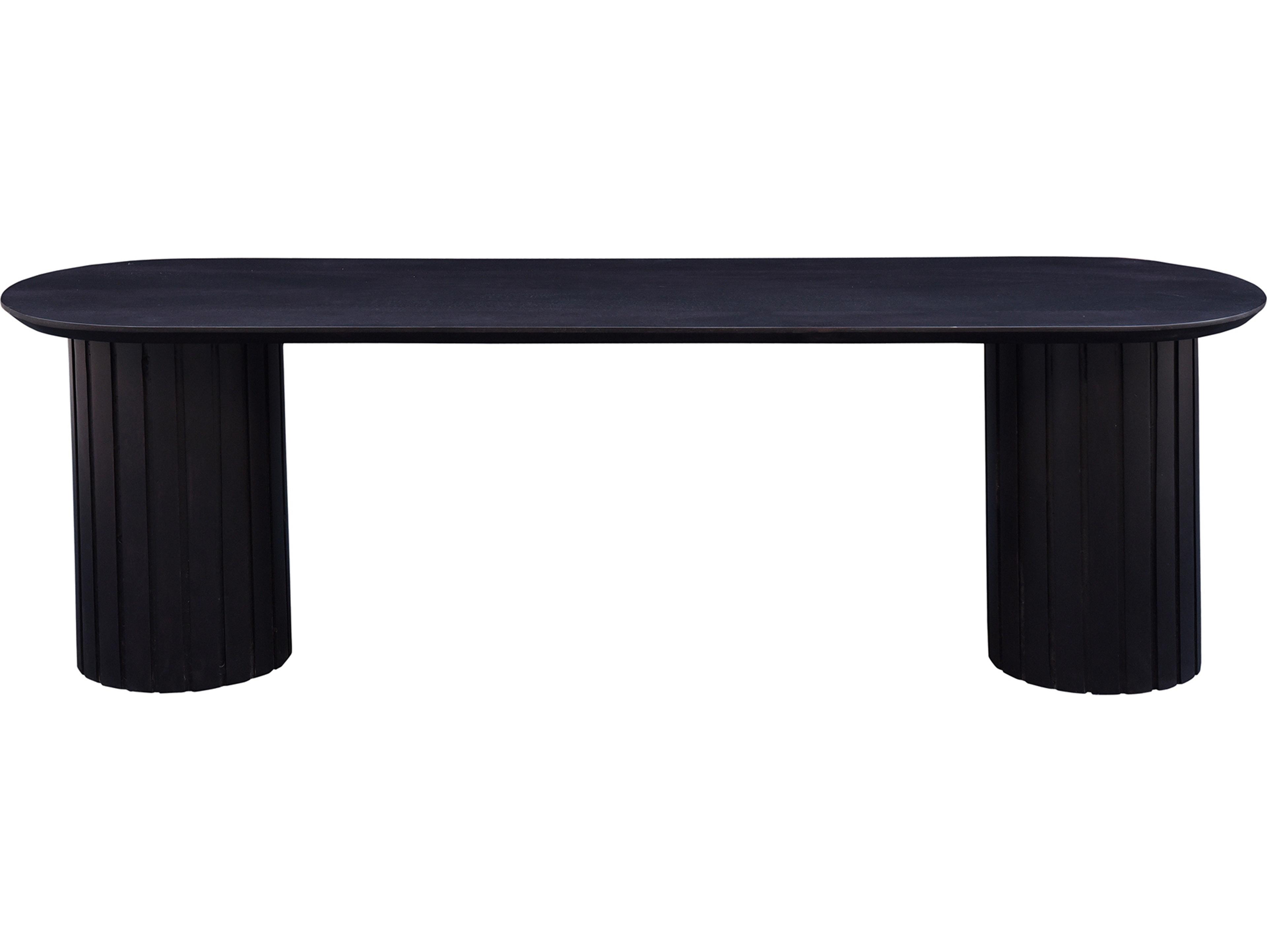 Moe's Home Povera Black Accent Bench