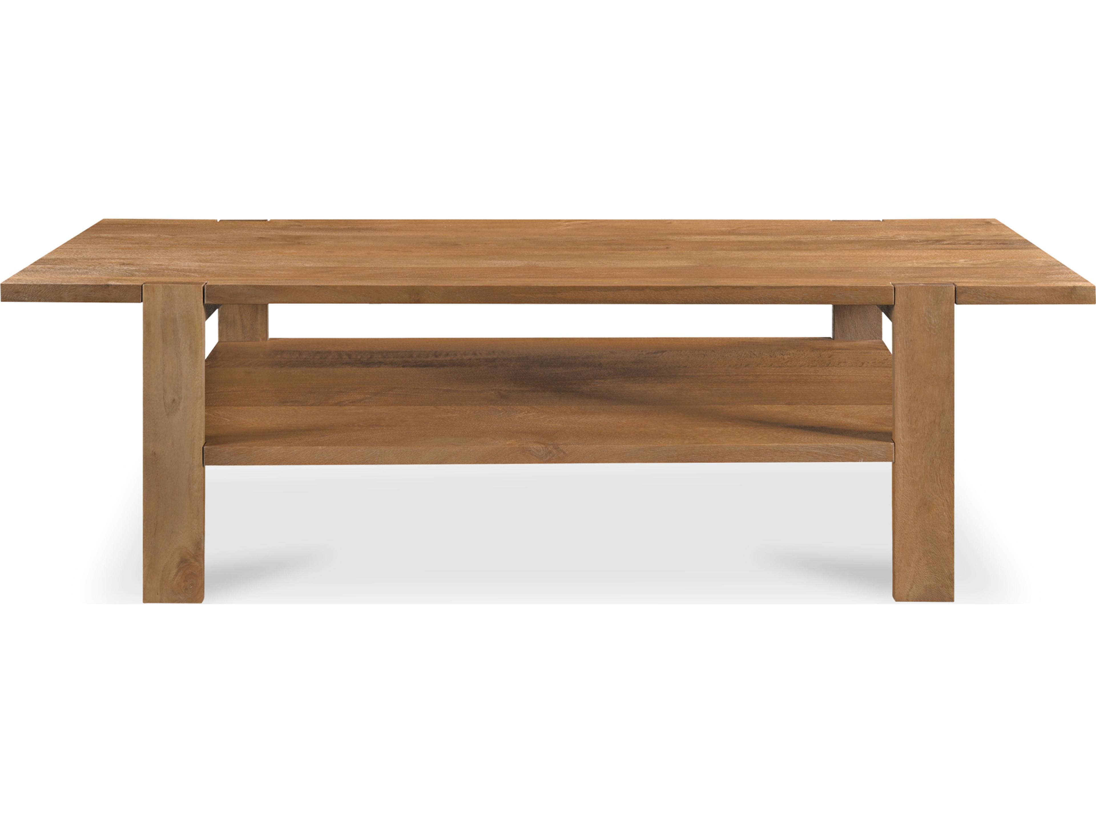 Moe's Home Workshop Rectangular Wood Brown Coffee Table