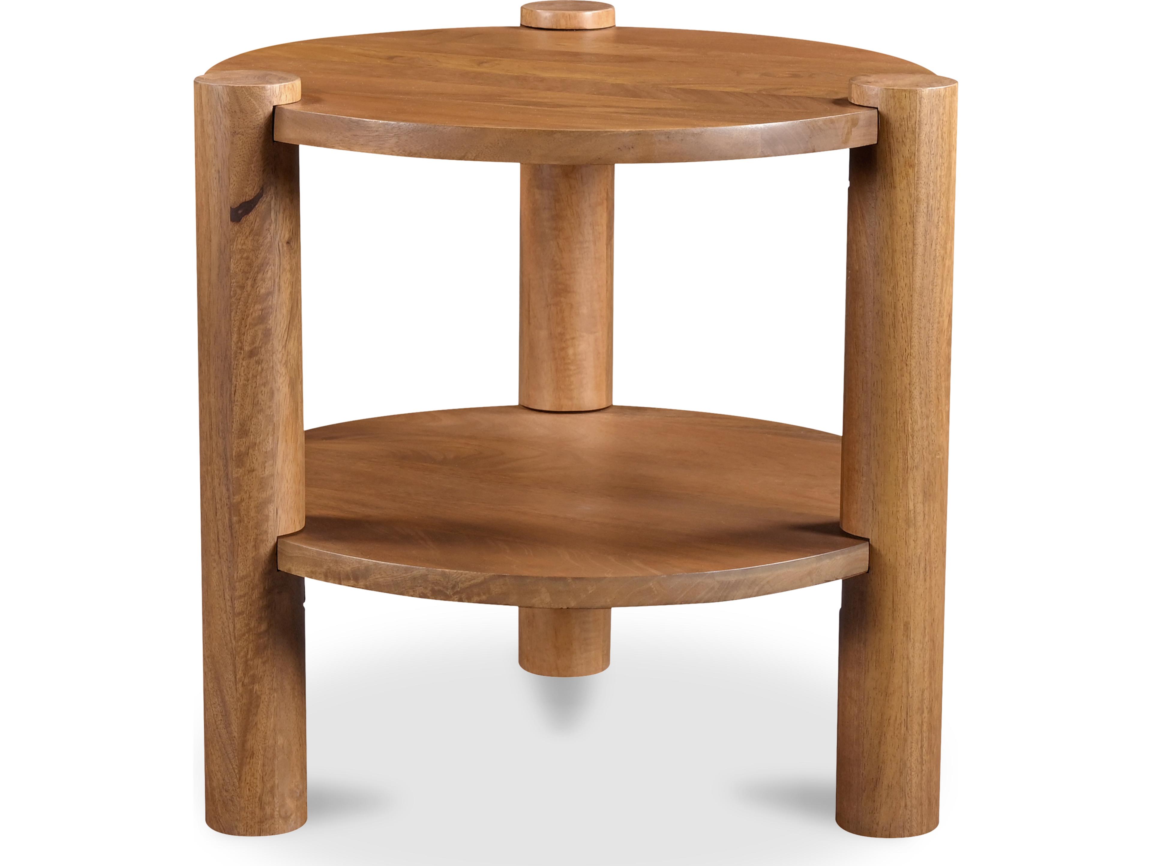 Moe's Home Olsen Accent Table Vintage Brown