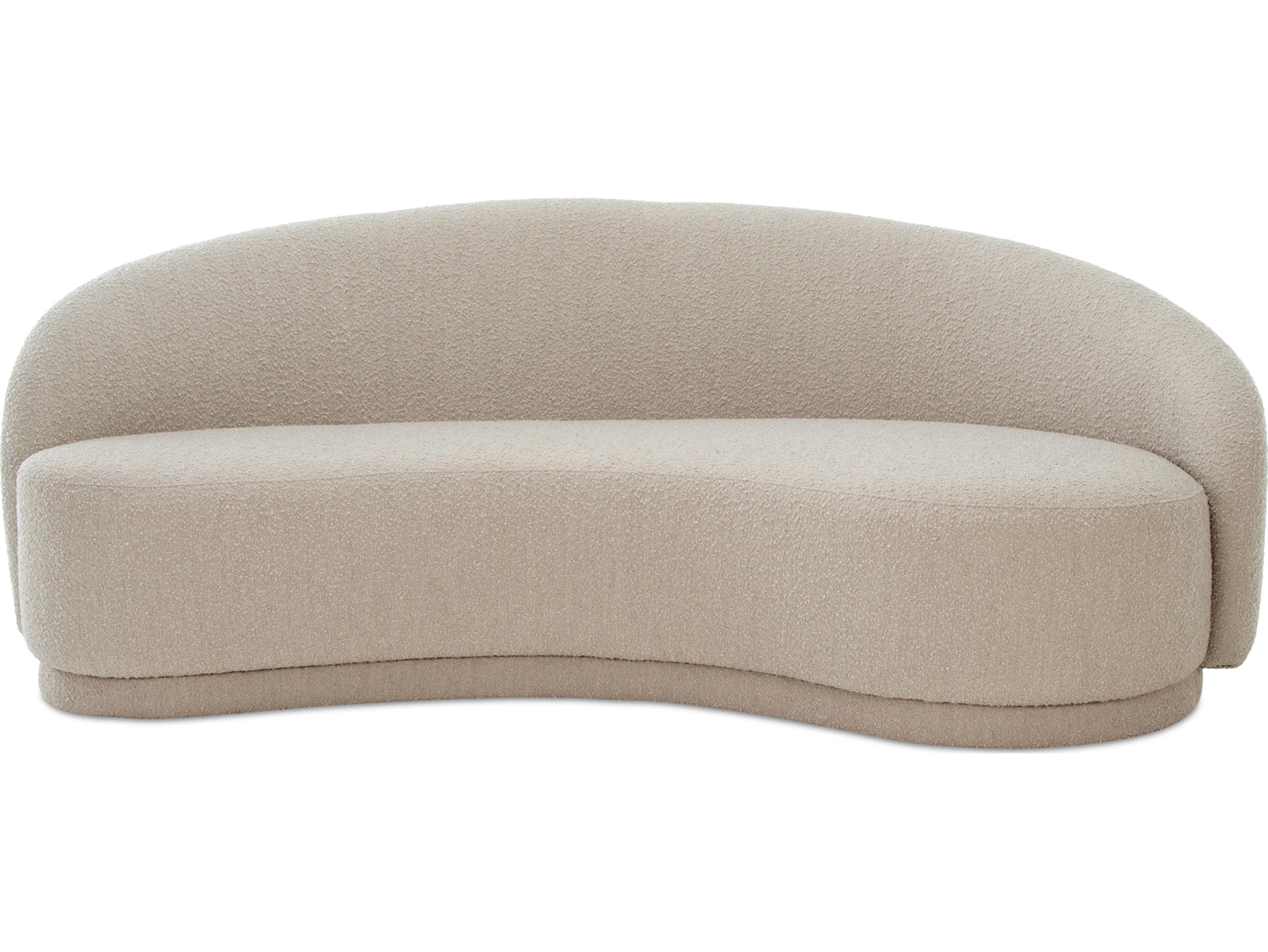 Moe's Home Excelsior Beige Upholstered Sofa