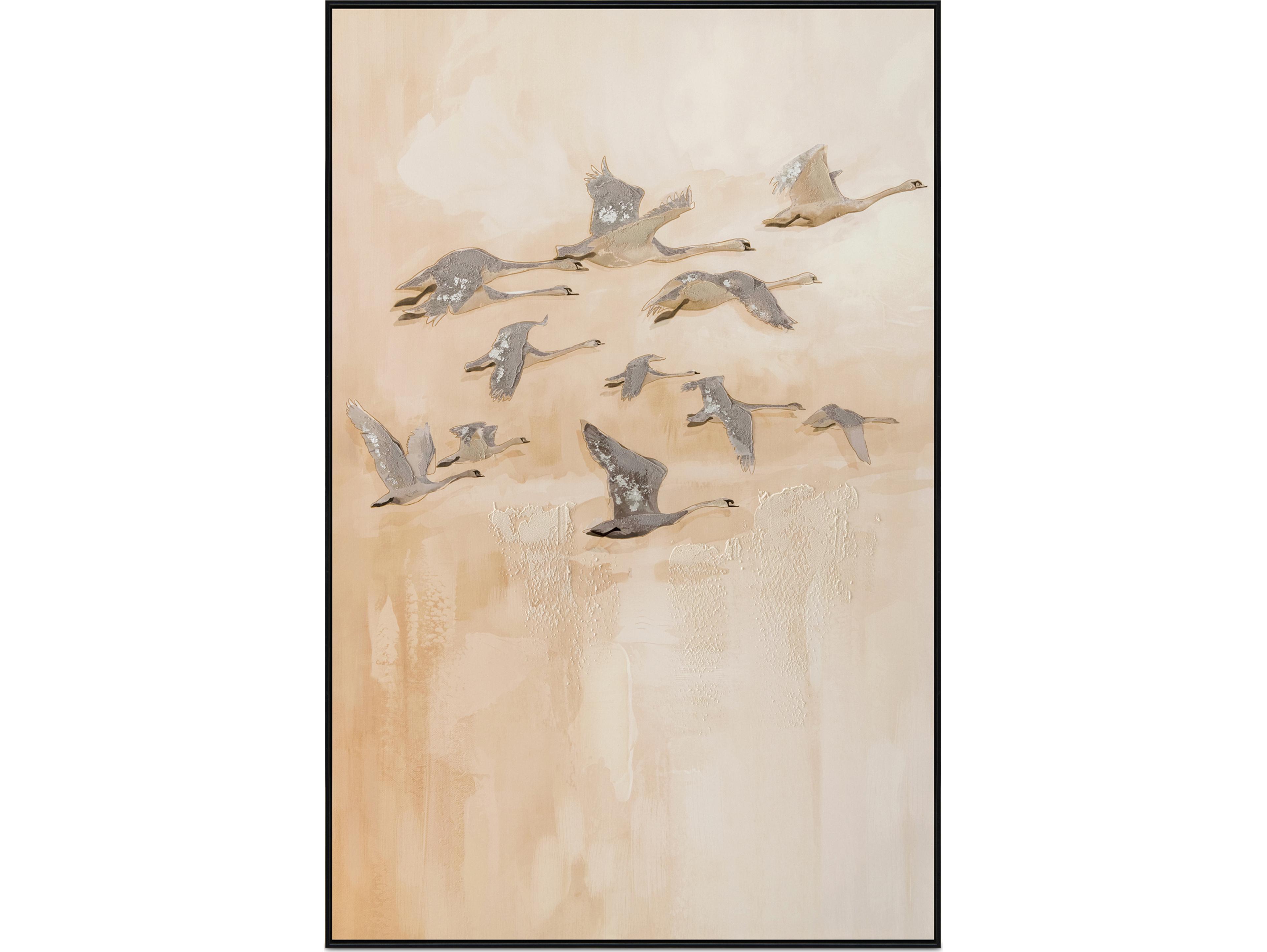 Moe's Home Unison Framed Painting