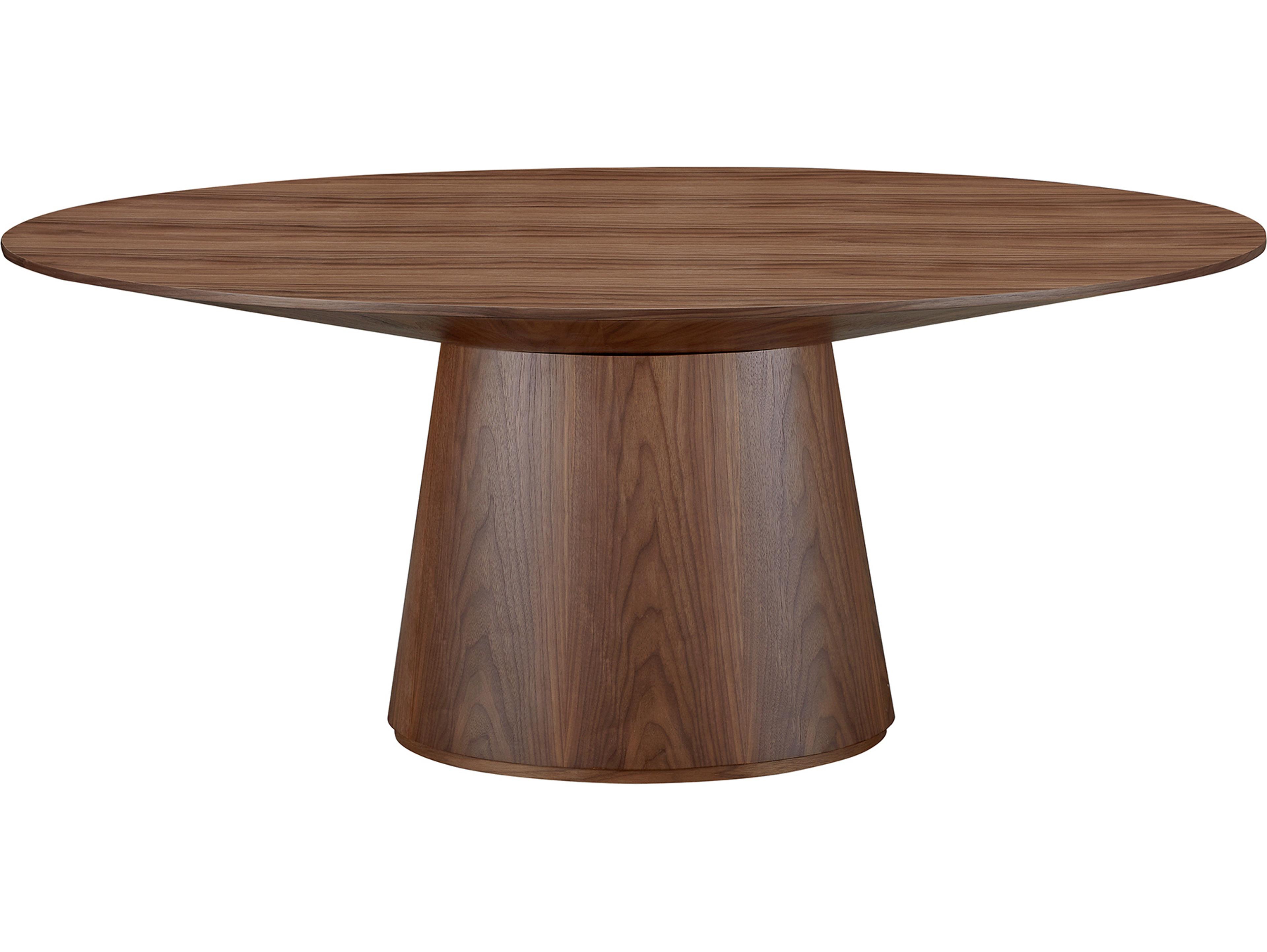 Moe's Home Otago Oval Dining Table Walnut Brown