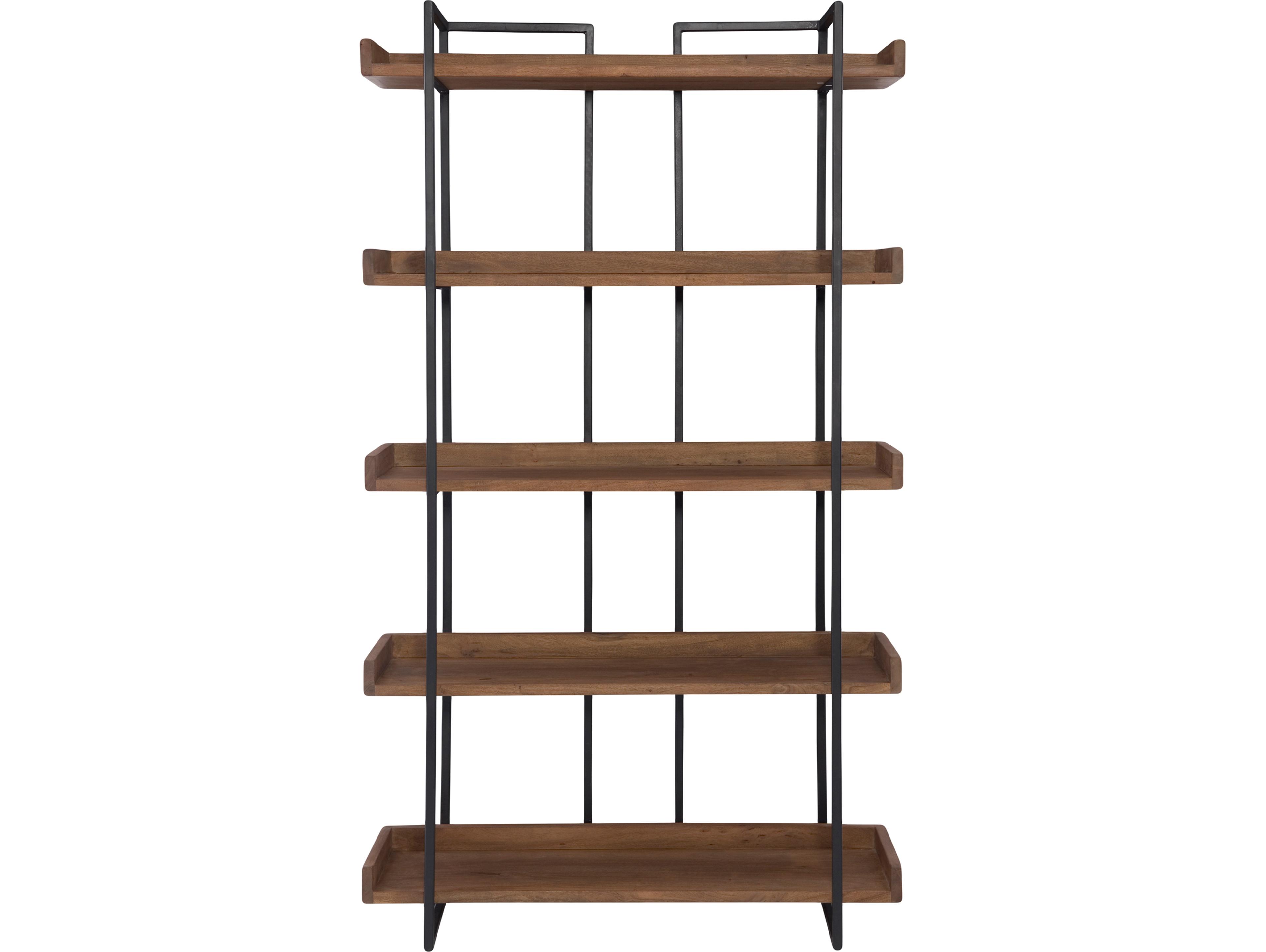 Moe's Home Vancouver Light Brown Bookcase