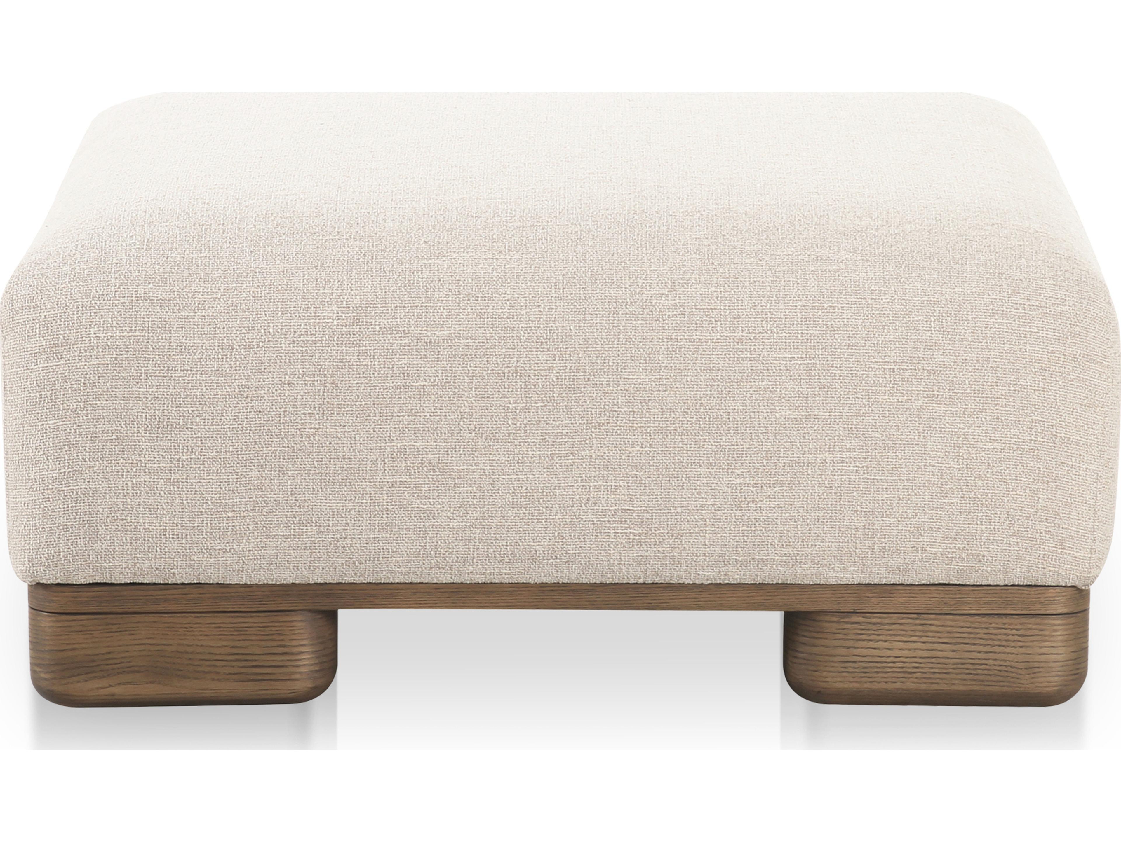 Moe's Home June Ottoman Oatmeal