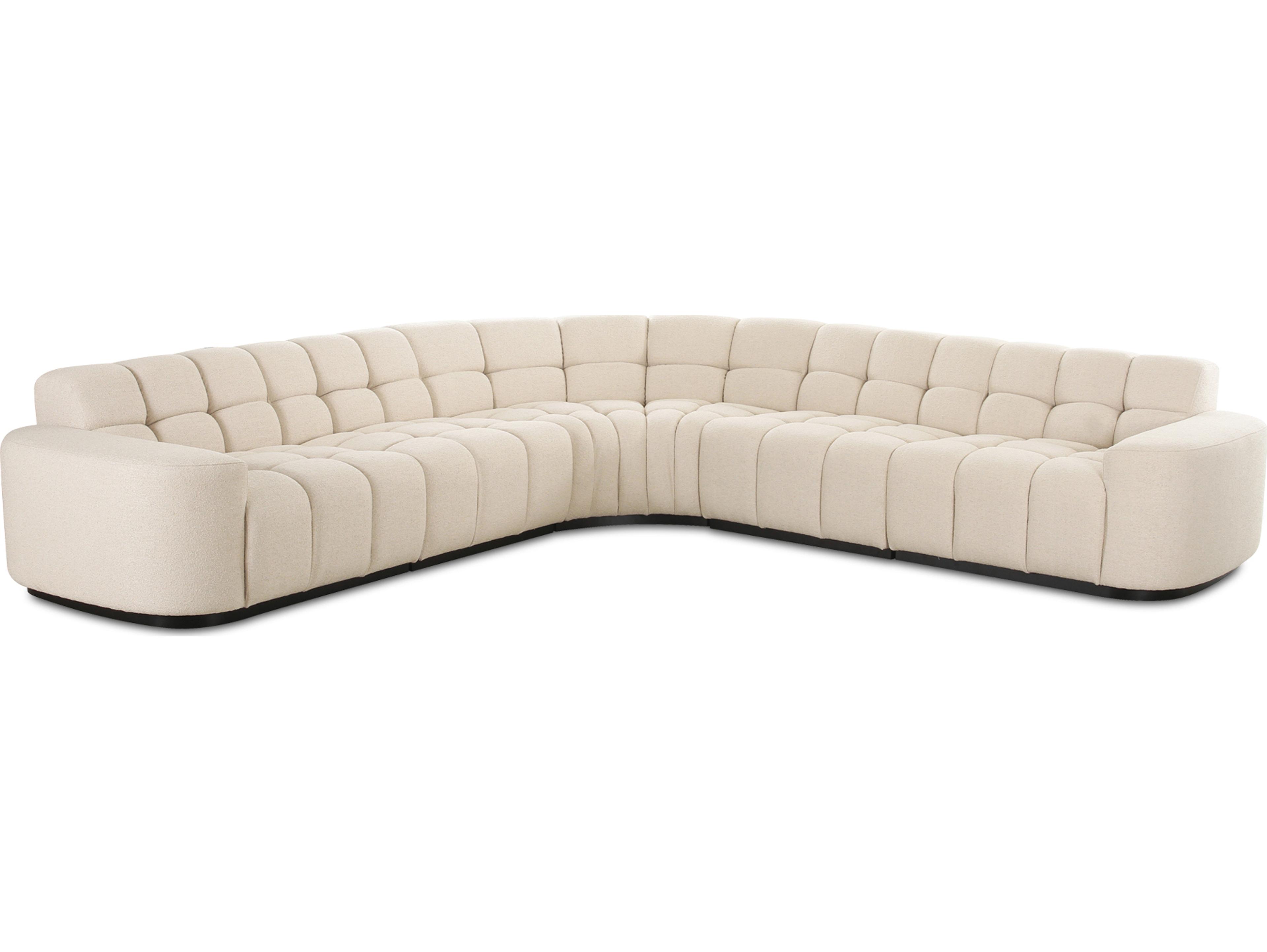 Moe's Home Roman L-Shaped Sectional Oat