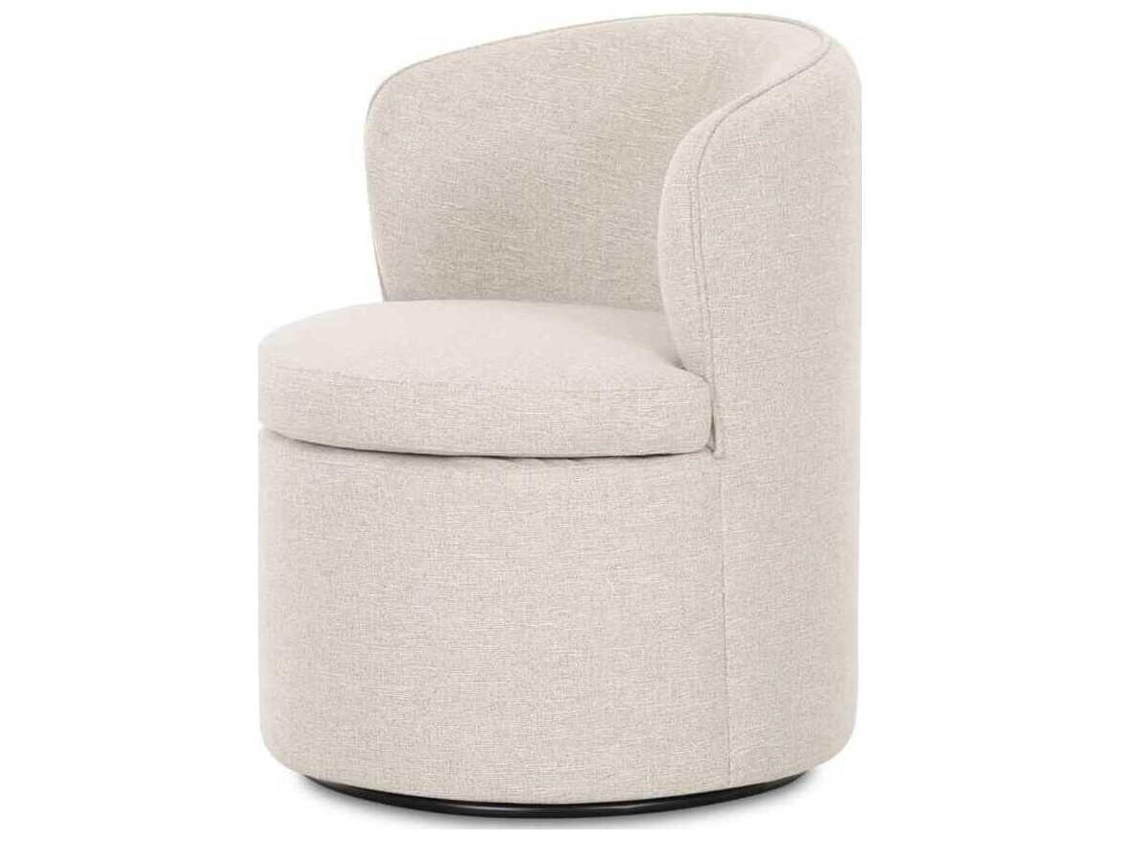Moe's Home Dane Plywood Beige Upholstered Armless Dining Chair