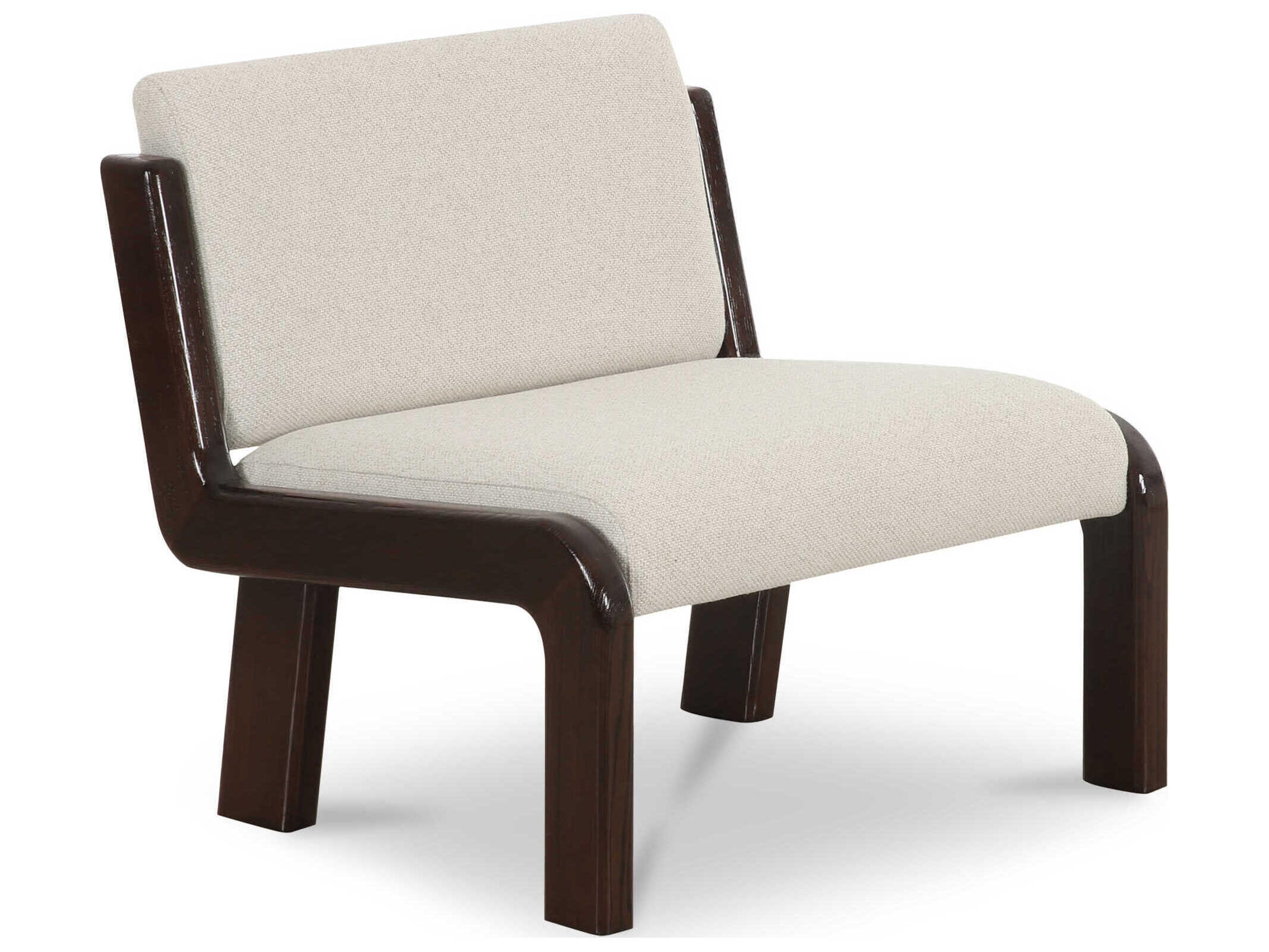 Moe's Home Edie White Accent Chair