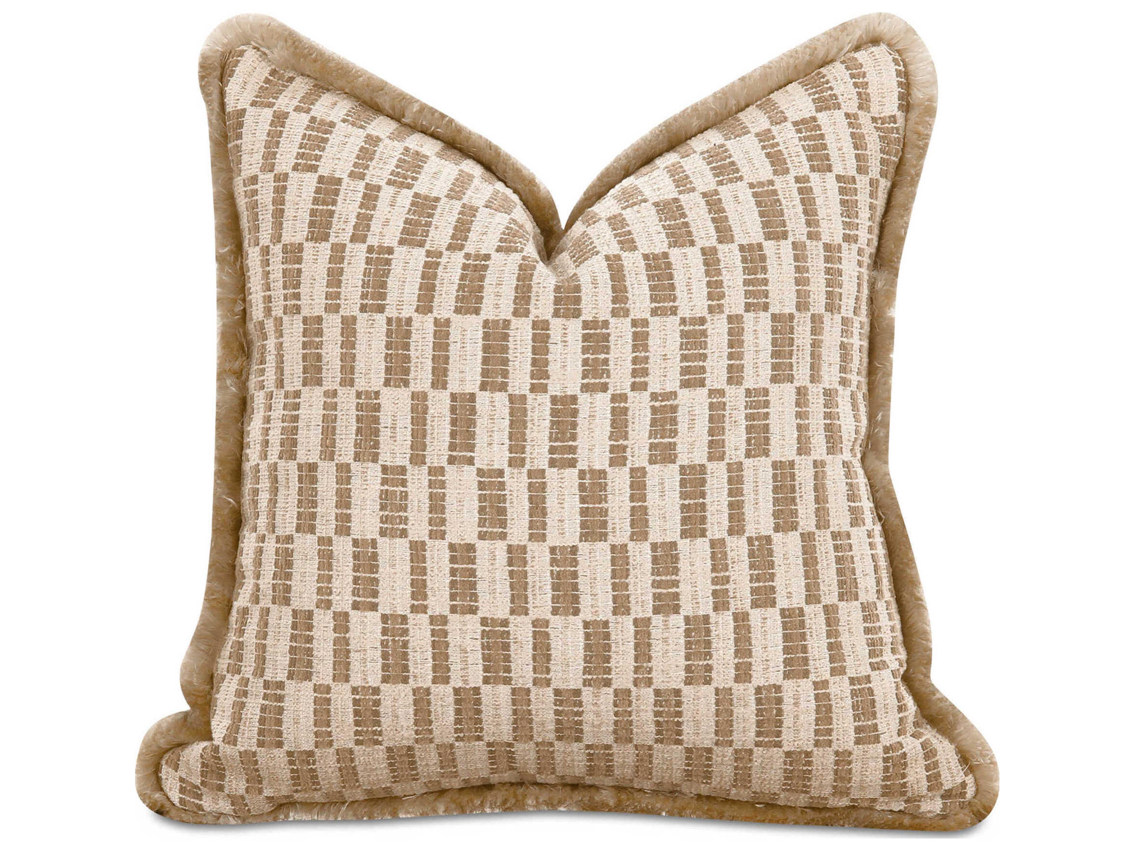 Moe's Home Leone Taupe Pillow