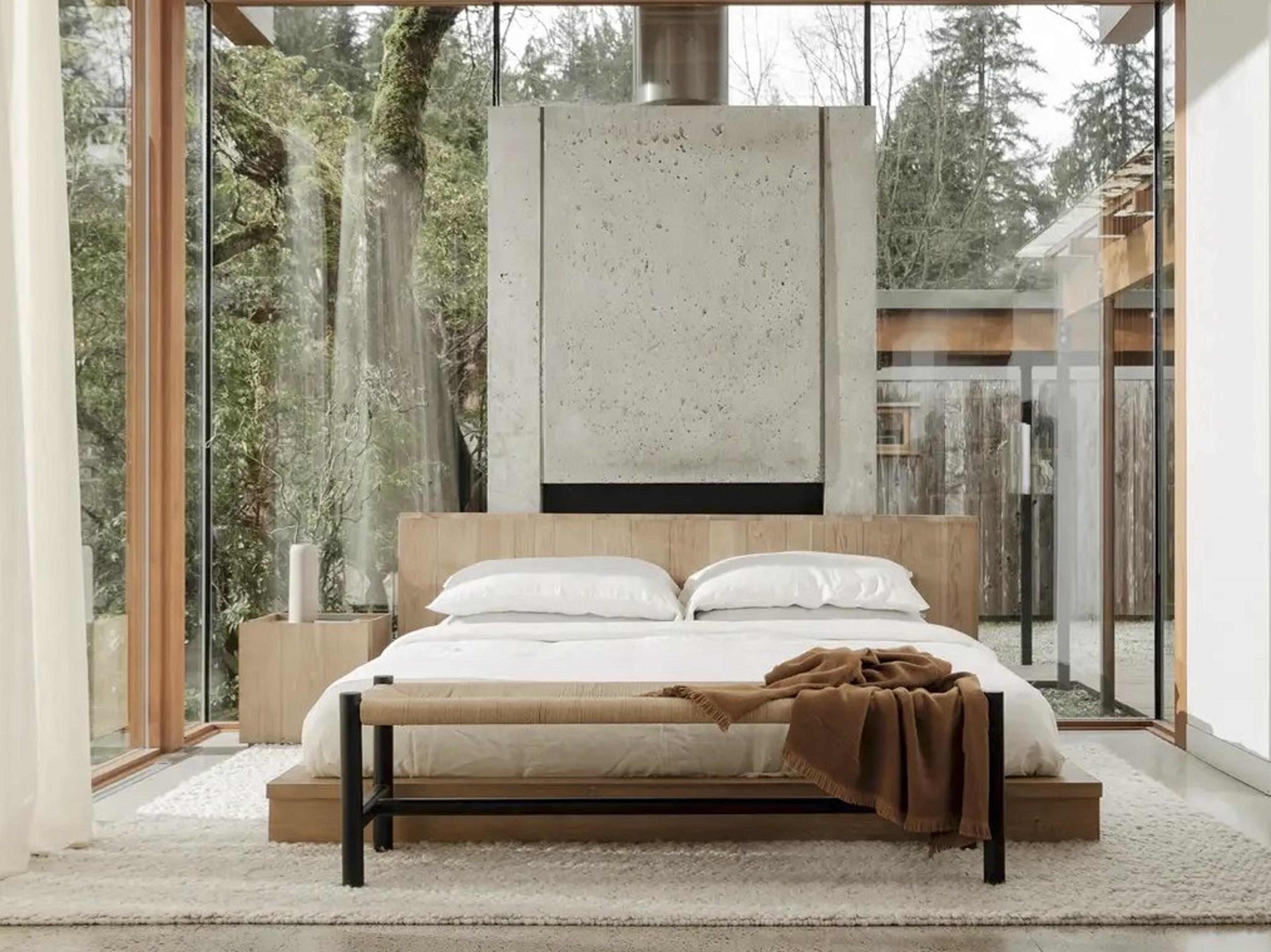 Moe's Home Plank Bedroom Set