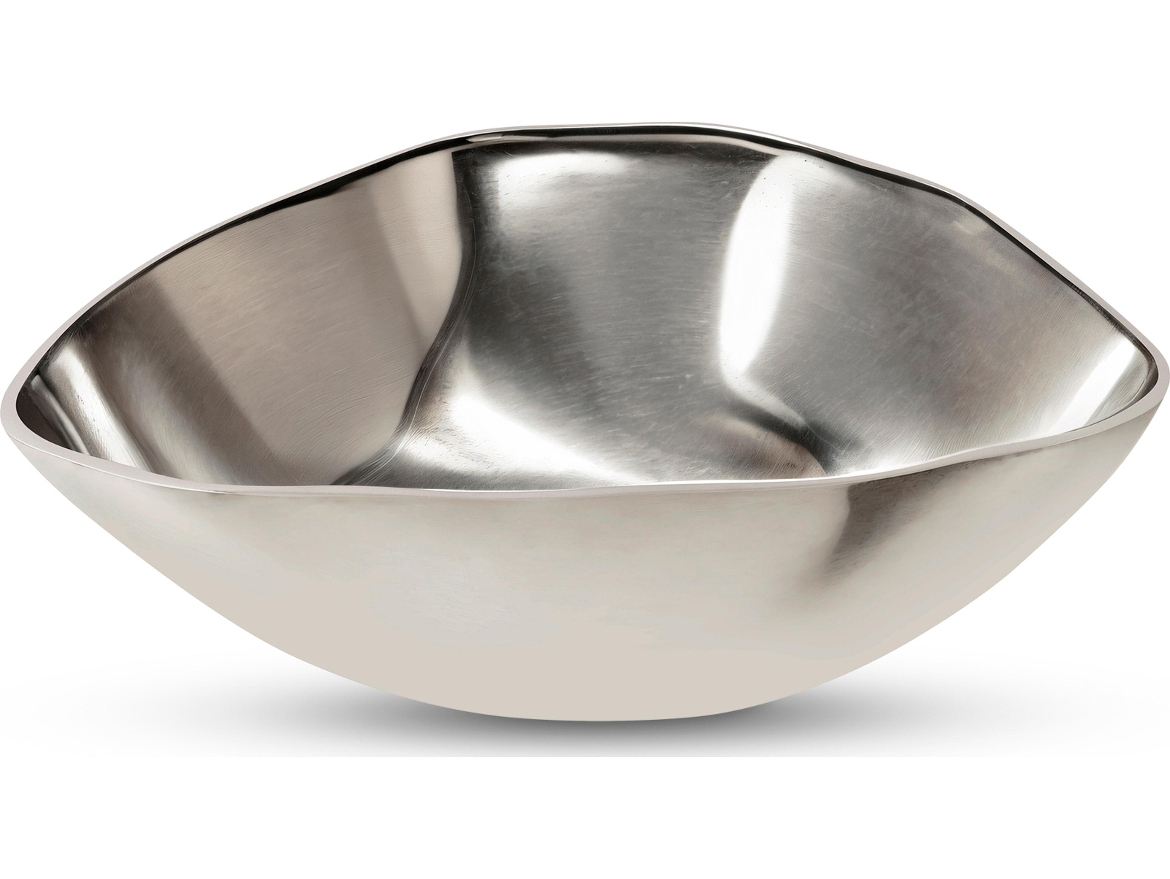 Moe's Home Forde Silver Decorative Plate