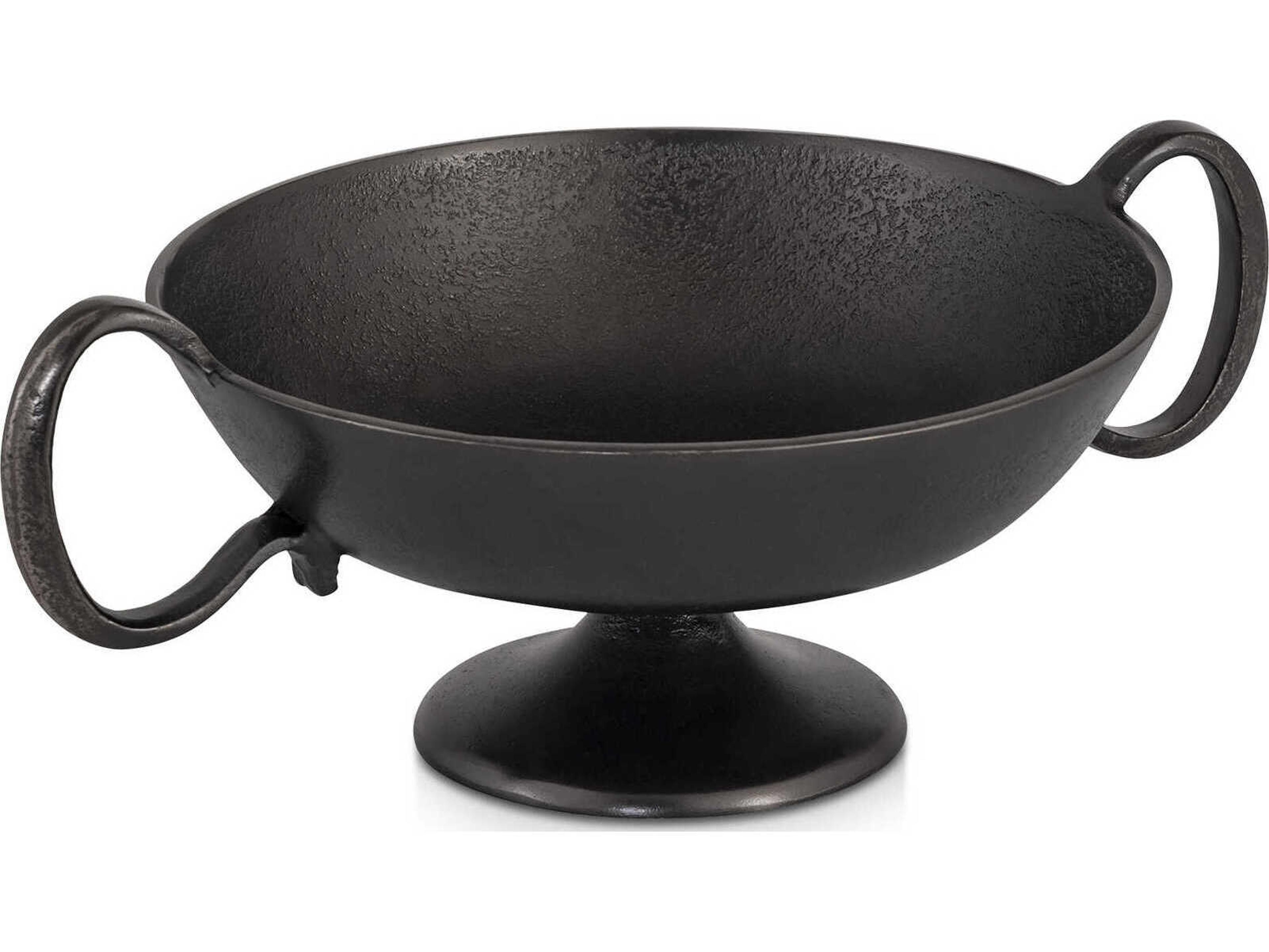 Moe's Home Floris Black Cast Aluminum Decorative Bowl