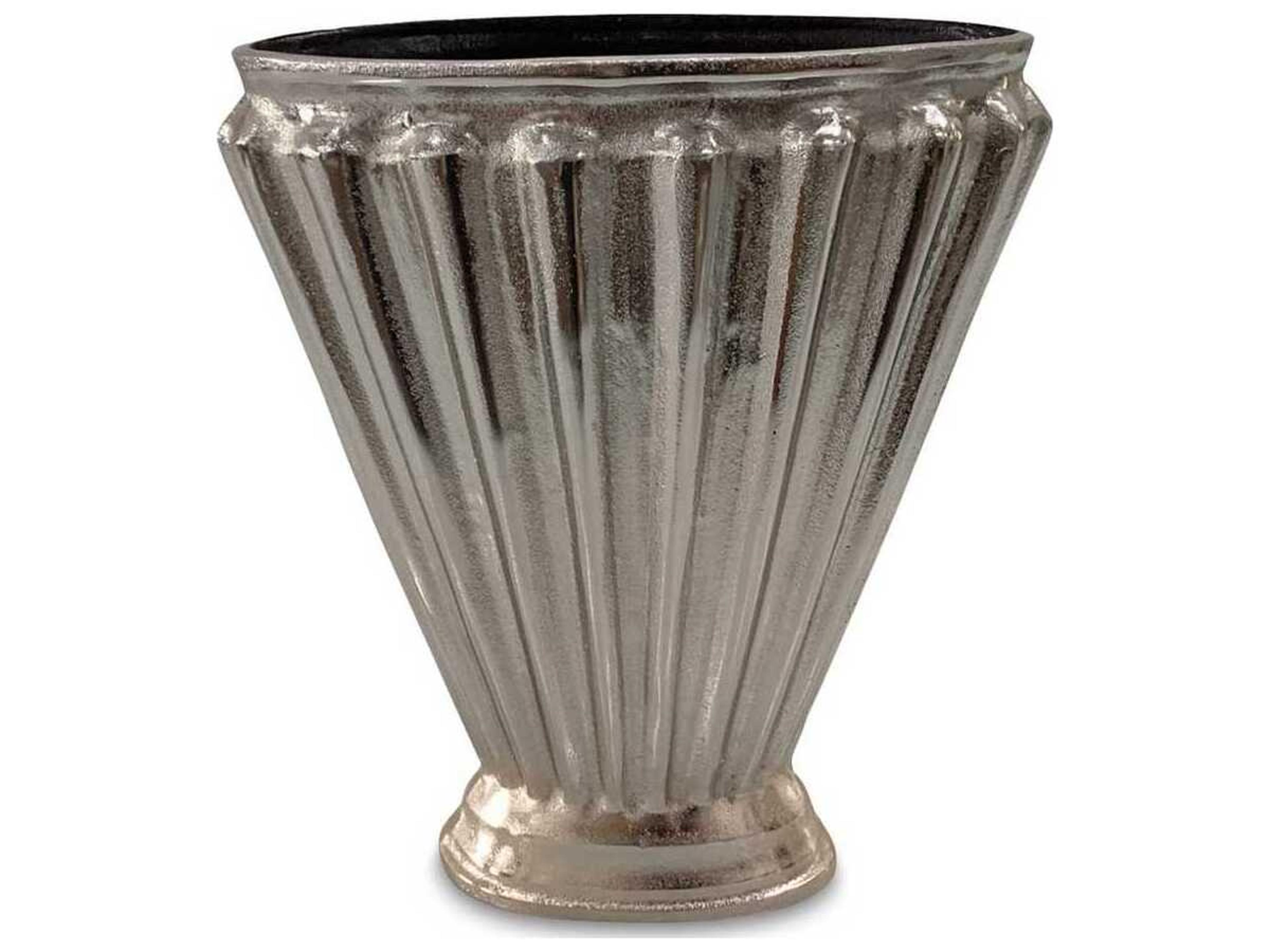 Moe's Home Jade Aged Pewter Vase