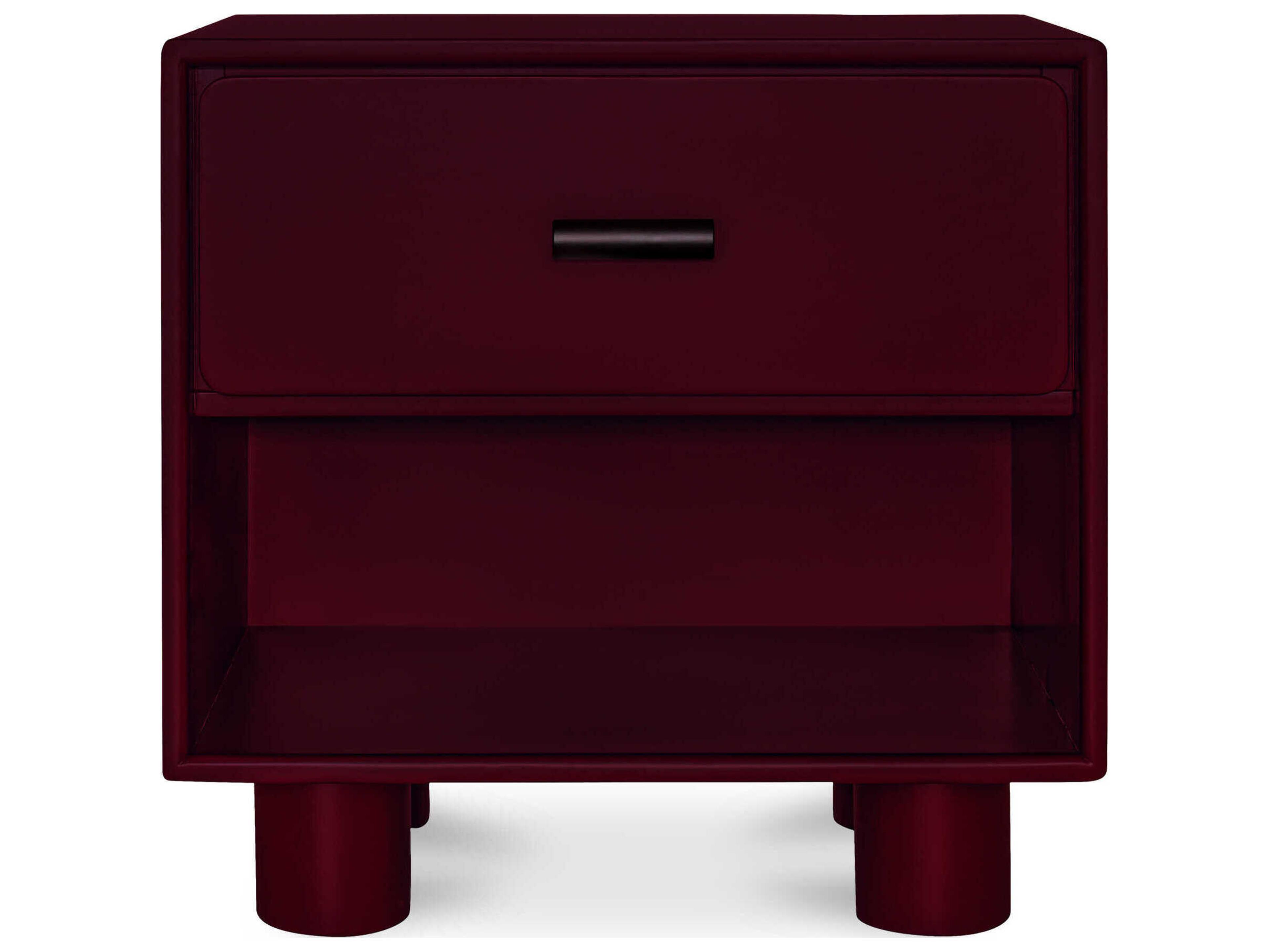 Moe's Home Jolene 1-Drawer Rubberwood Nightstand