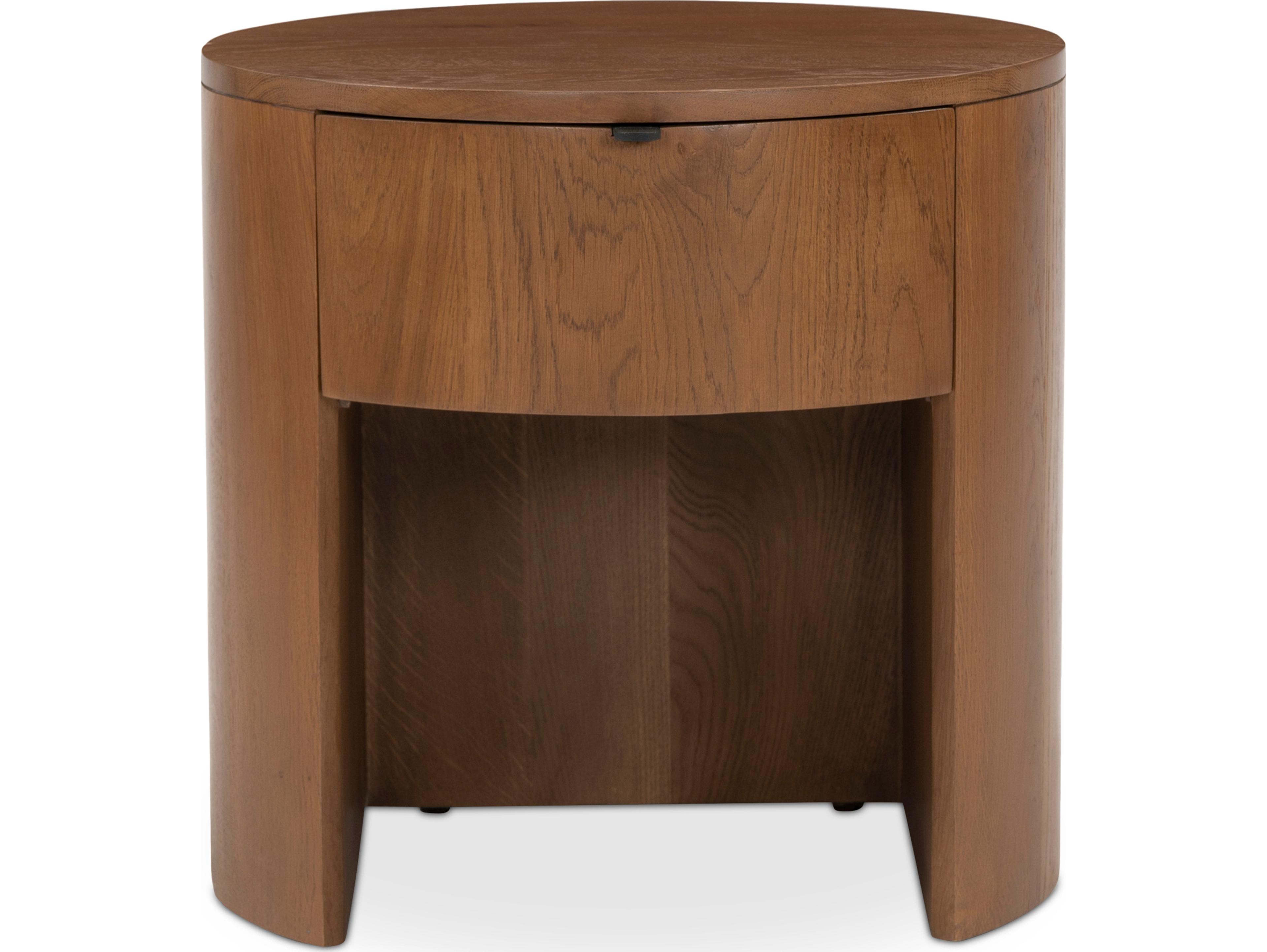 Moe's Home Theo One Drawer Nightstand Brown