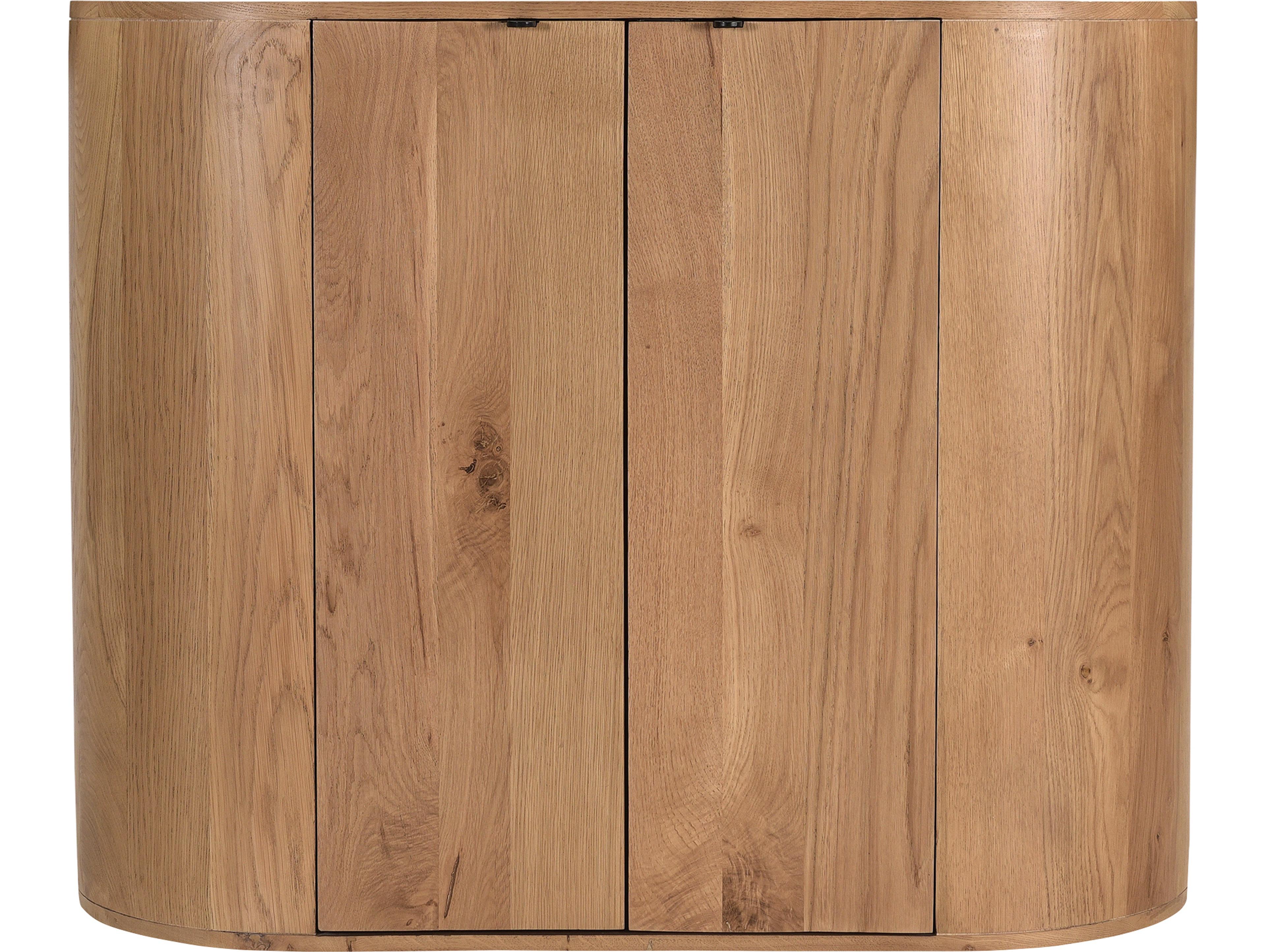 Moe's Home Theo Natural Oak Wood Accent Chest