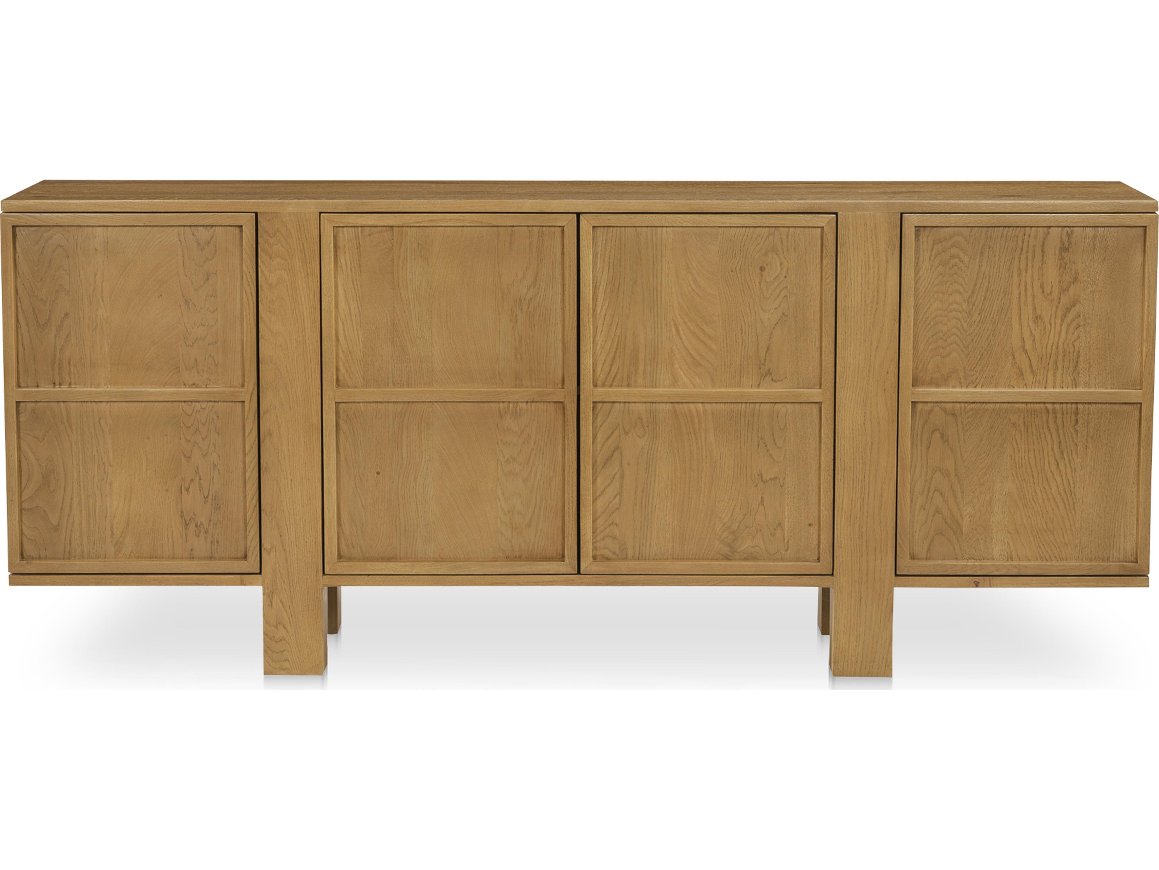 Moe's Home Henley 74" Oak Wood Sideboard