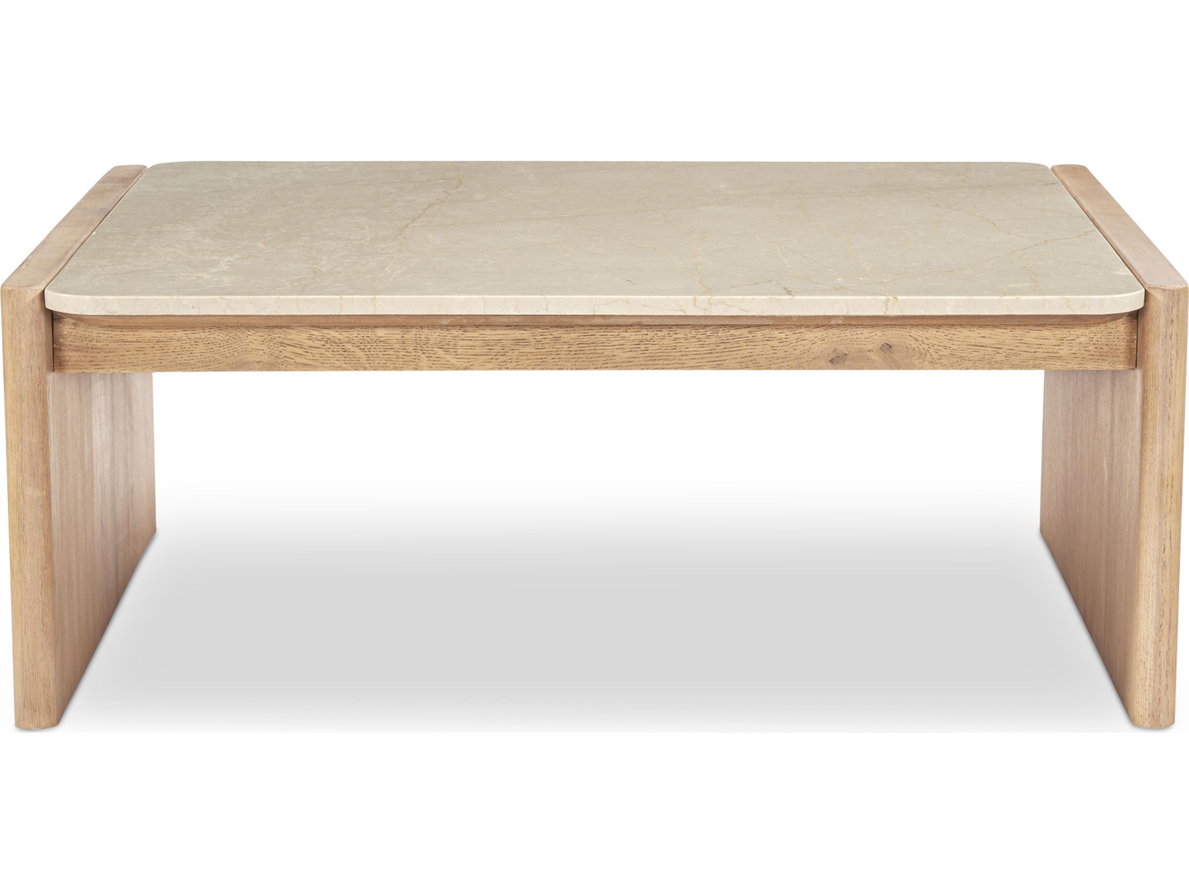 Moe's Home Lane Rectangular Marble Coffee Table