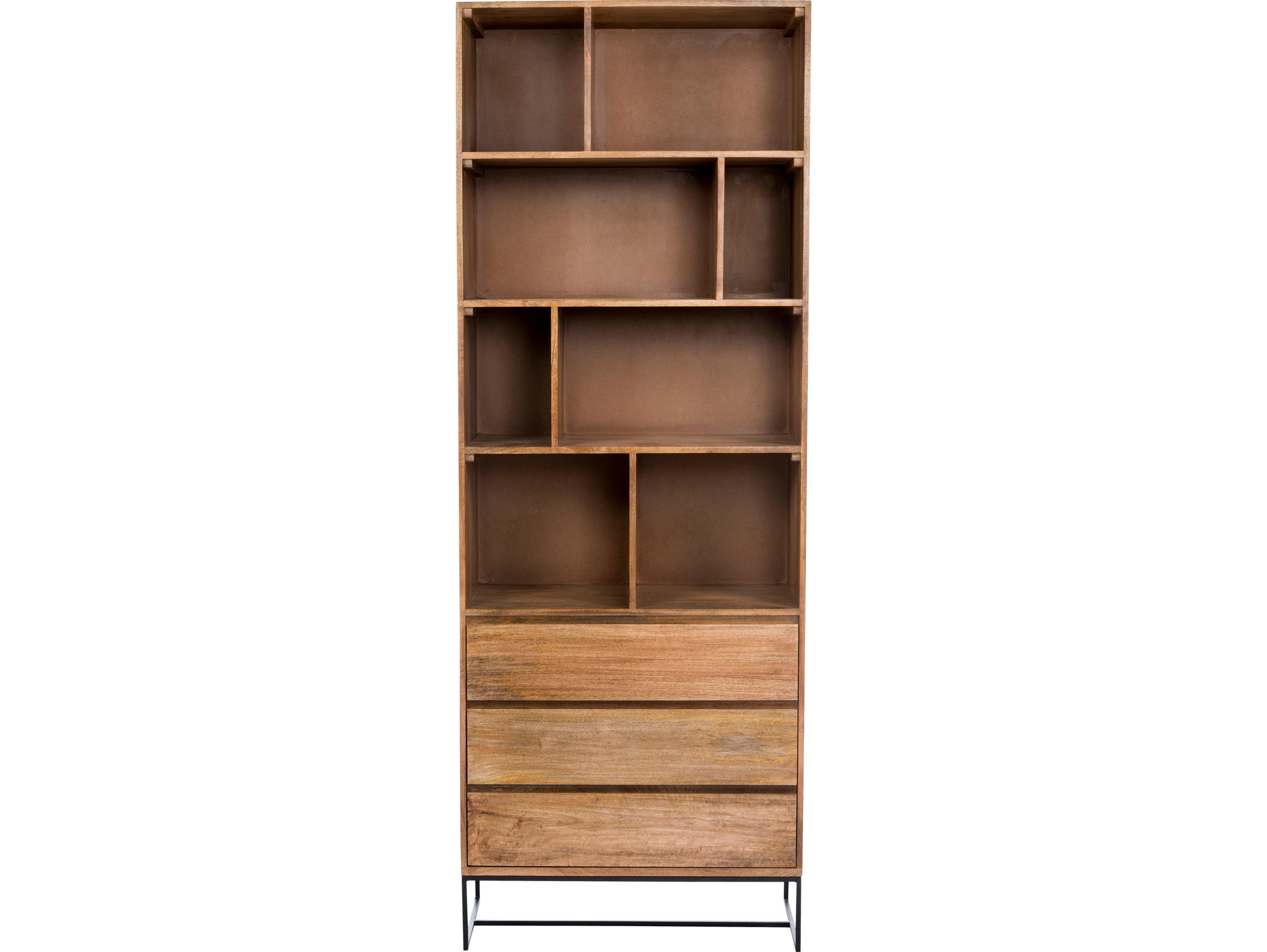 Moe's Home Colvin Natural Bookcase