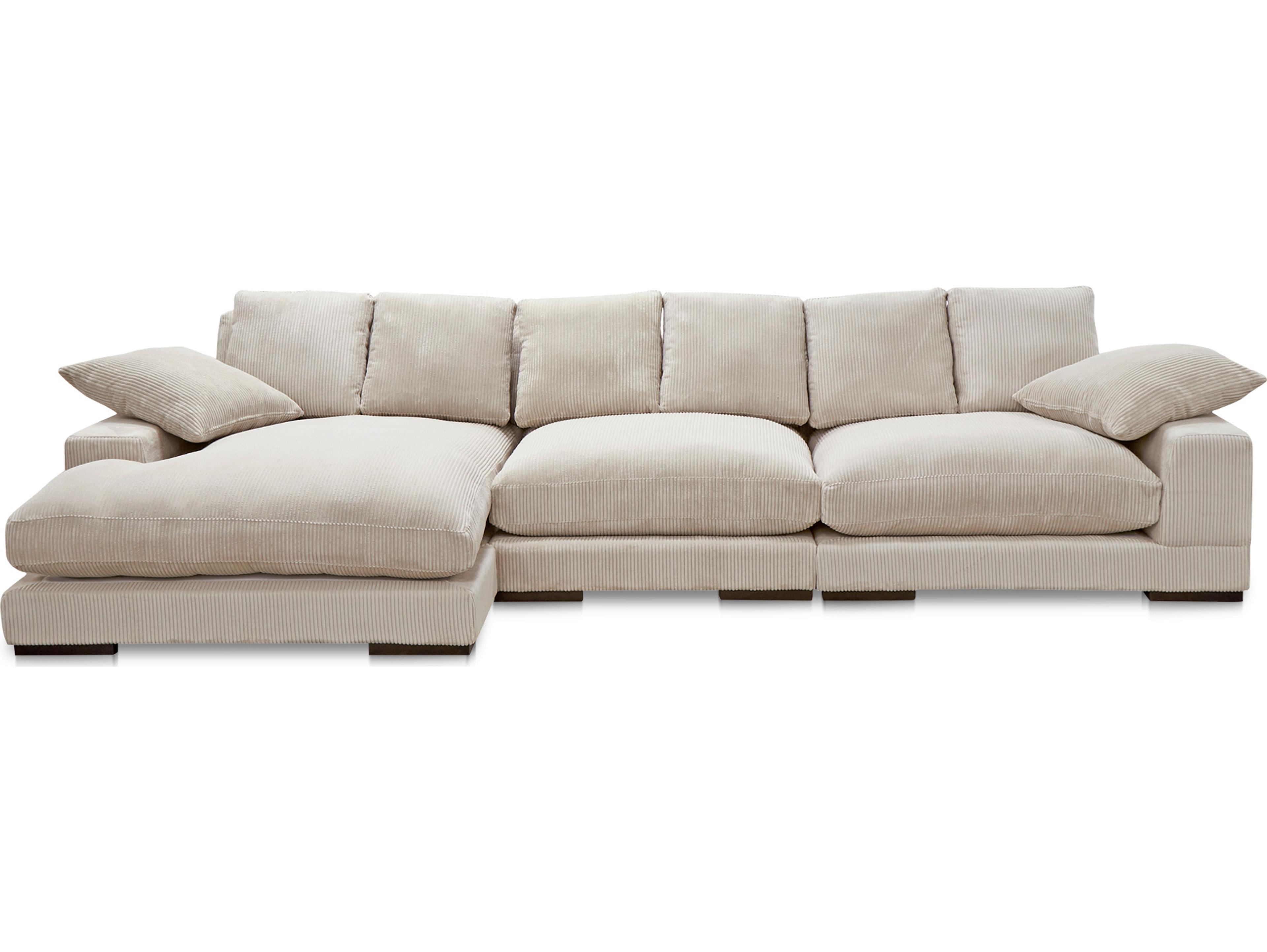 Moe's Home Plunge Large Sectional Cappuccino