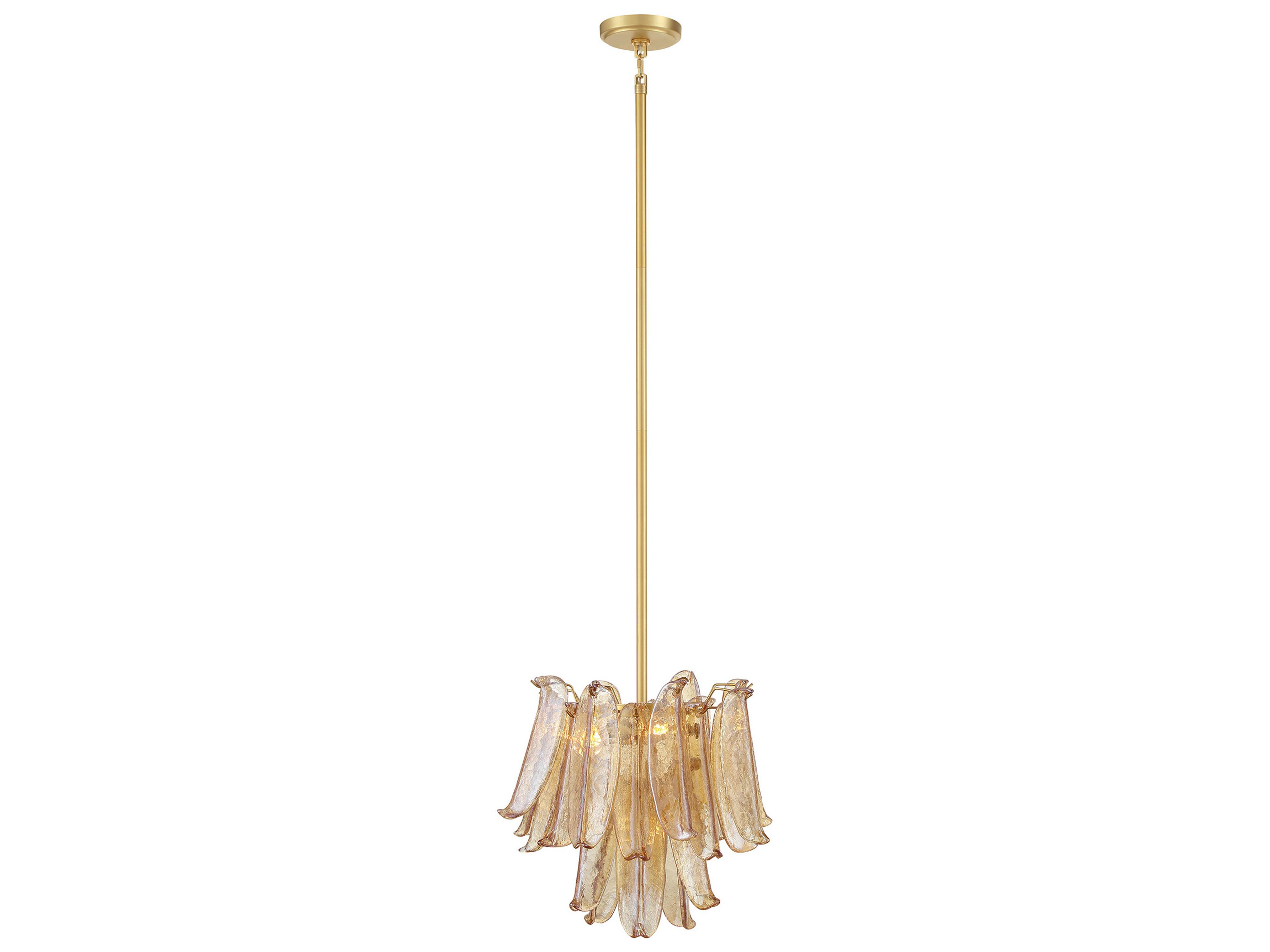 Metropolitan Regent 4-Light Legacy Brass Chandelier
