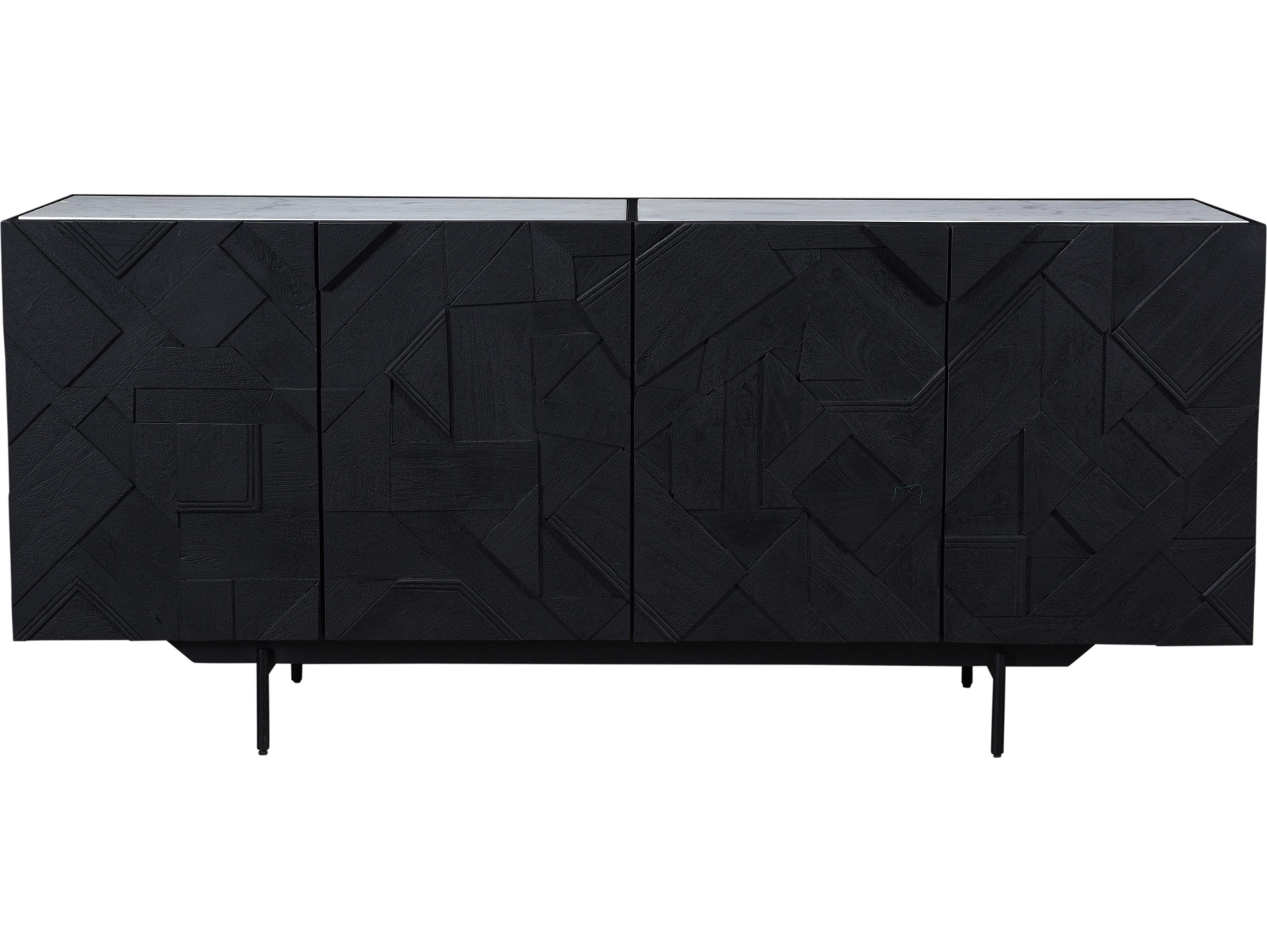 Moe's Home Kattan 72" Sideboard Black