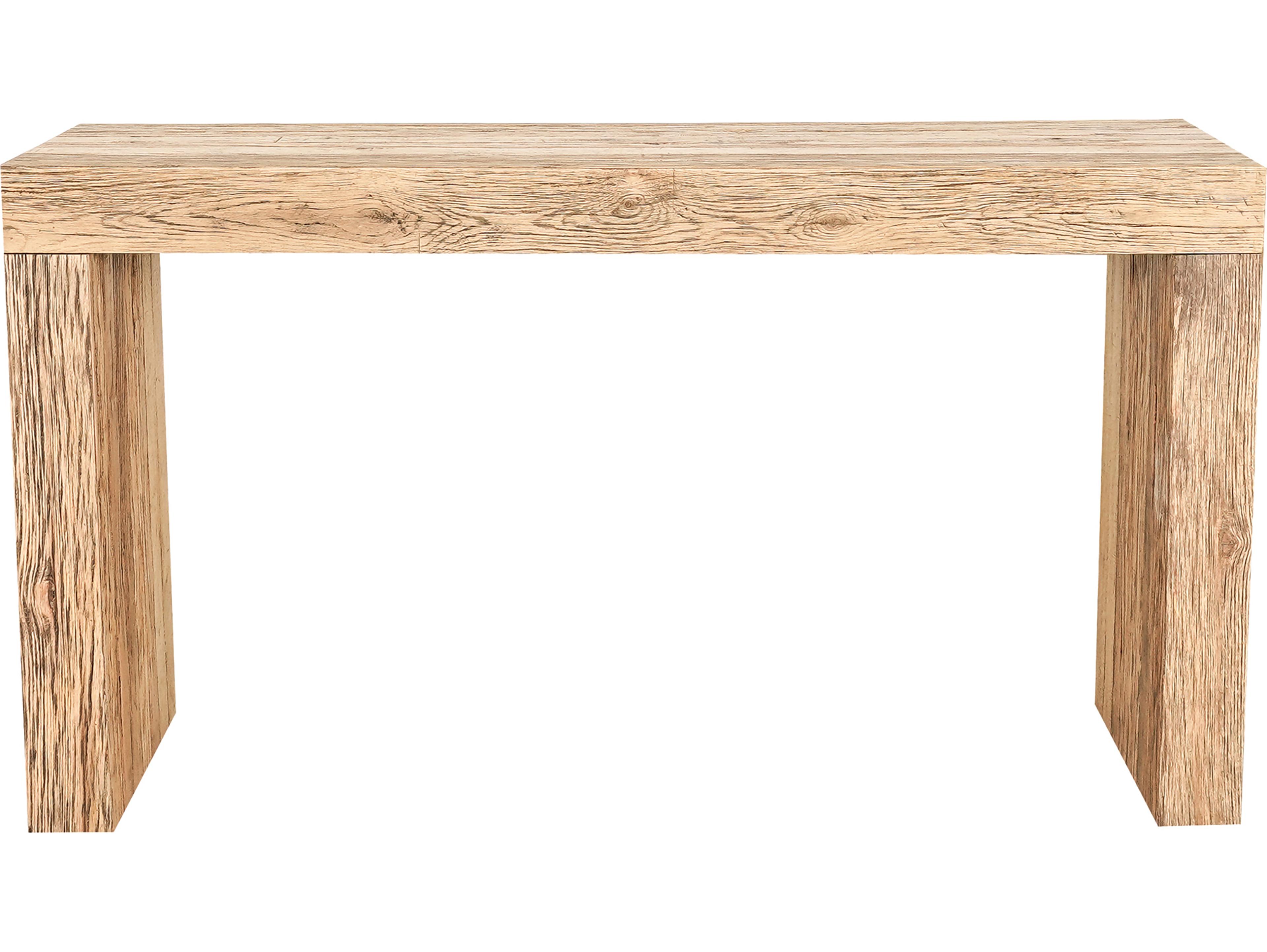 Moe's Home Evander Rectangular Wood Aged Oak Console Table