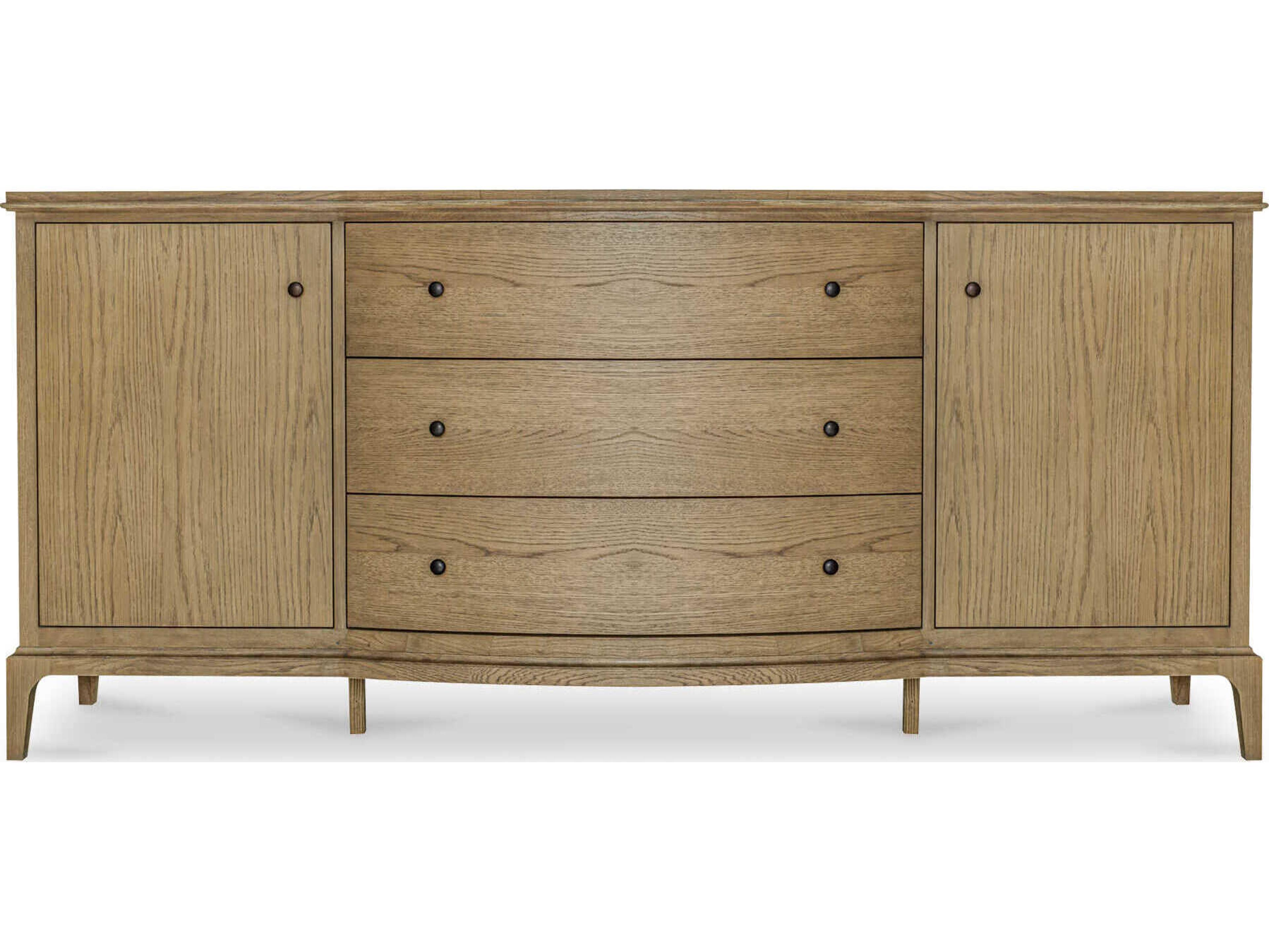 Moe's Home Sadie 78" Oak Wood Brown Sideboard