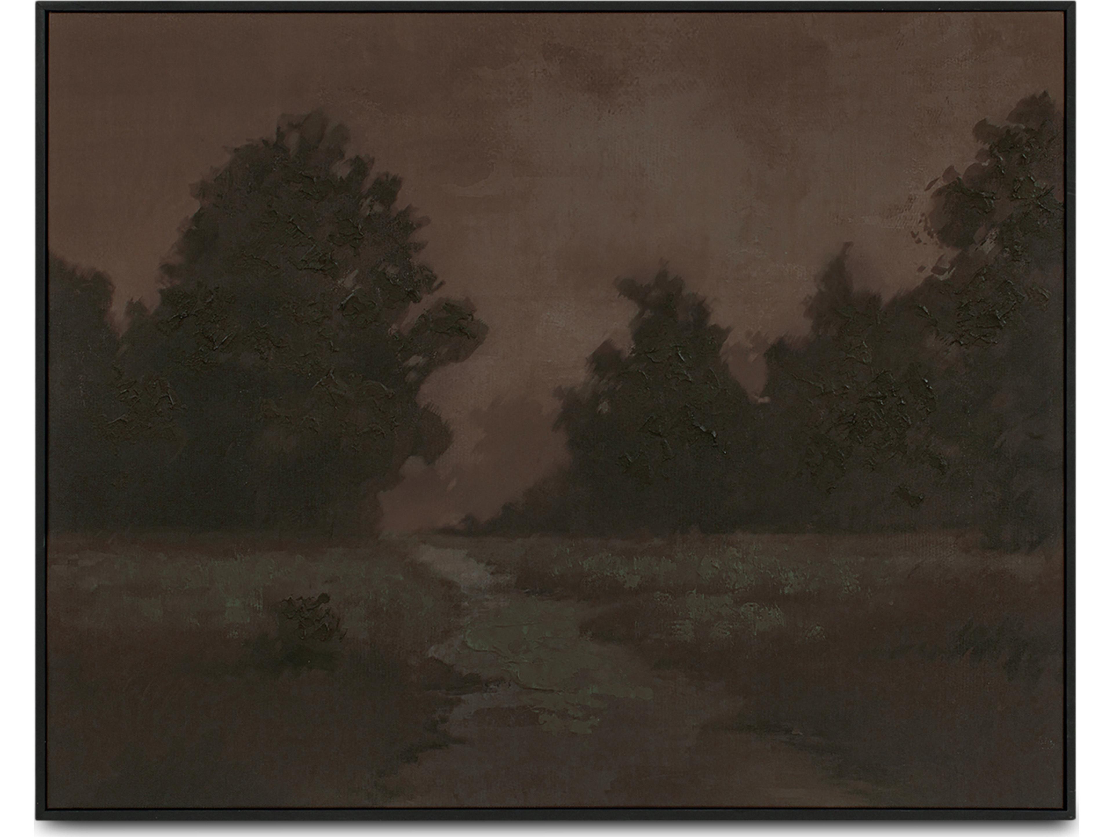 Moe's Home Alder Framed Painting