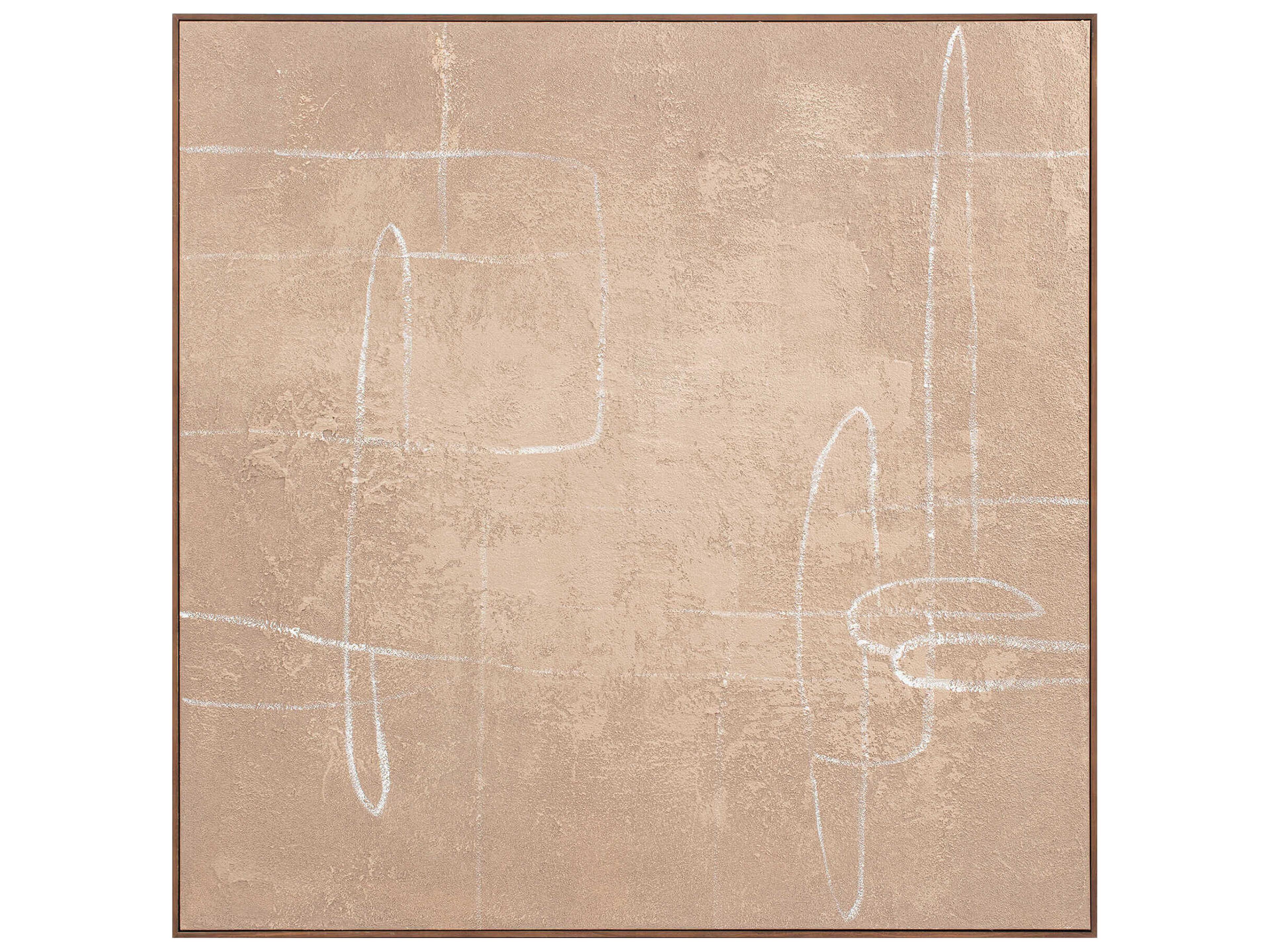 Moe's Home Notion Brown Framed Painting