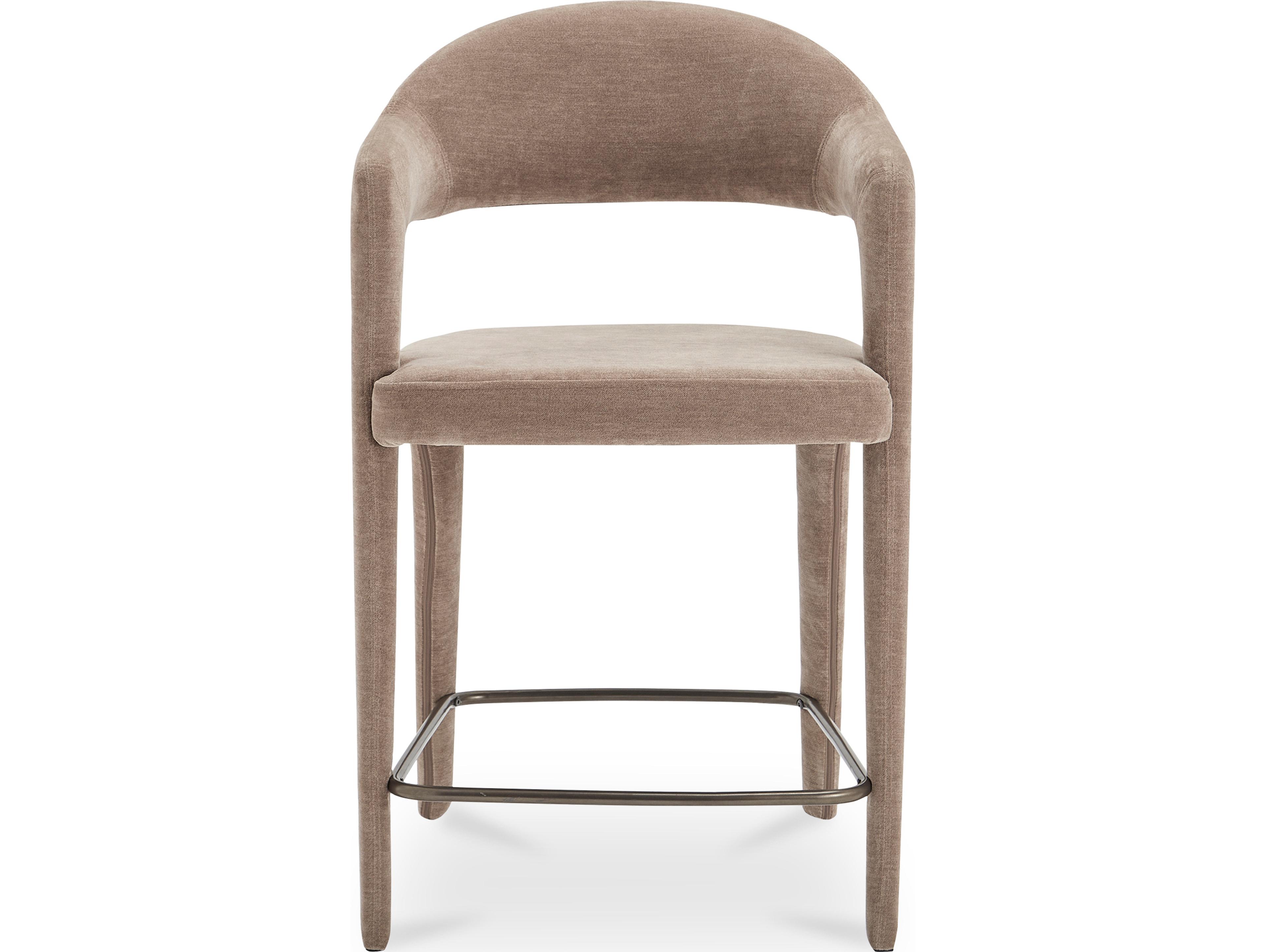 Moe's Home Martens Camel Upholstered Counter Stool