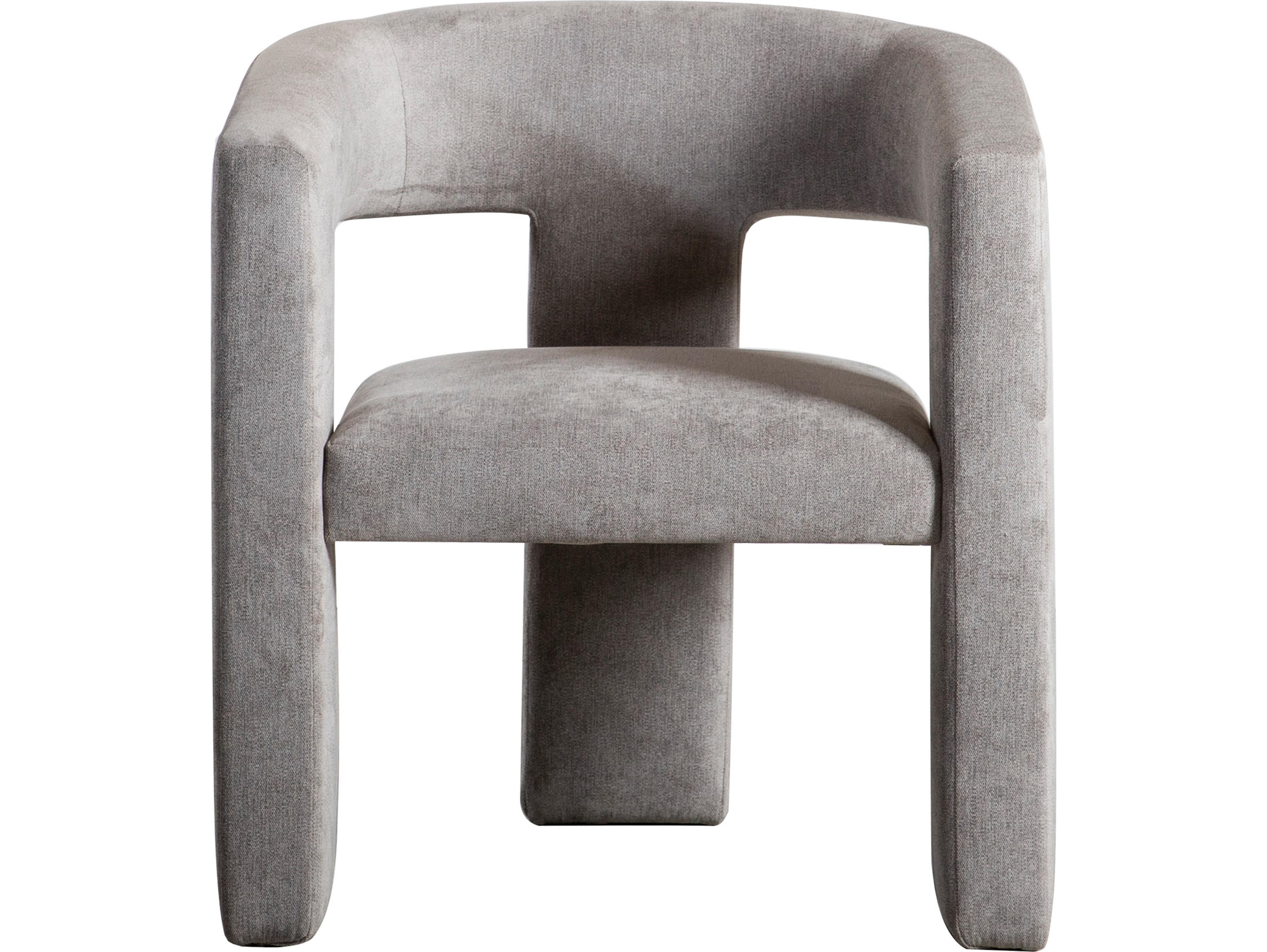 Moe's Home Gray Fabric Accent Chair