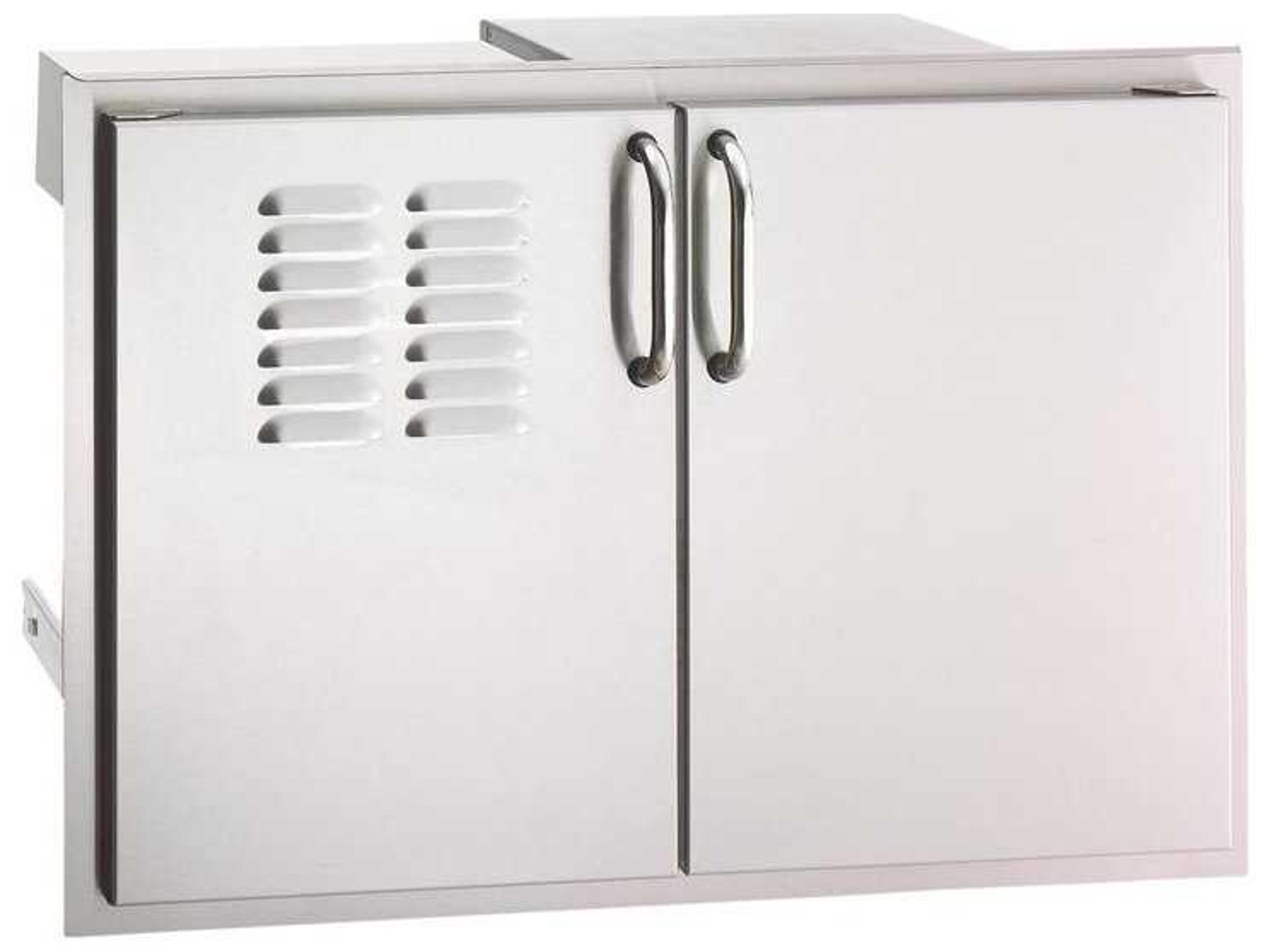 Fire Magic Select 30-Inch Double Access Door With Drawers And Propane Tank Storage