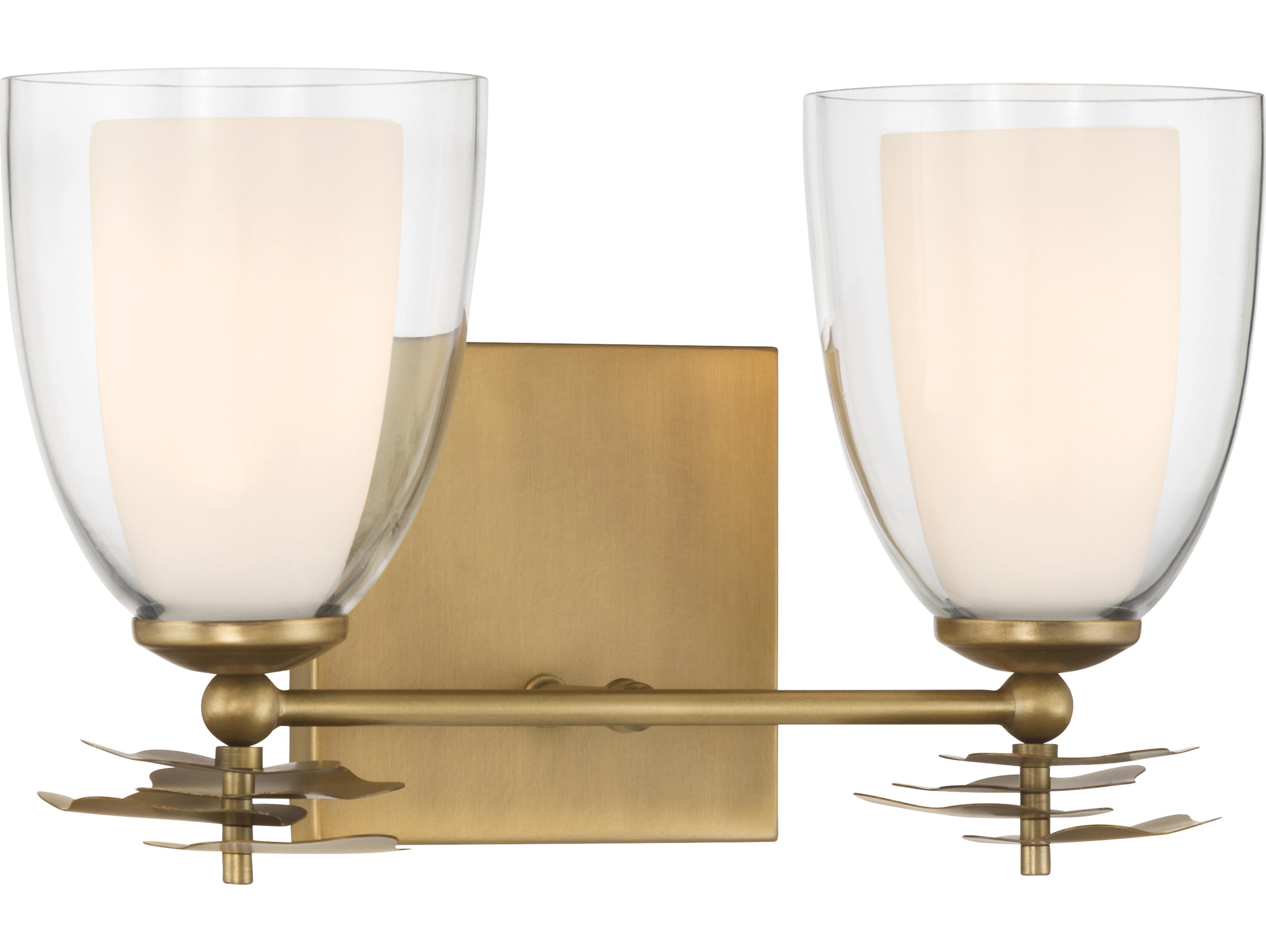Minka Lavery Elowen 2-Light Legacy Brass Vanity Light