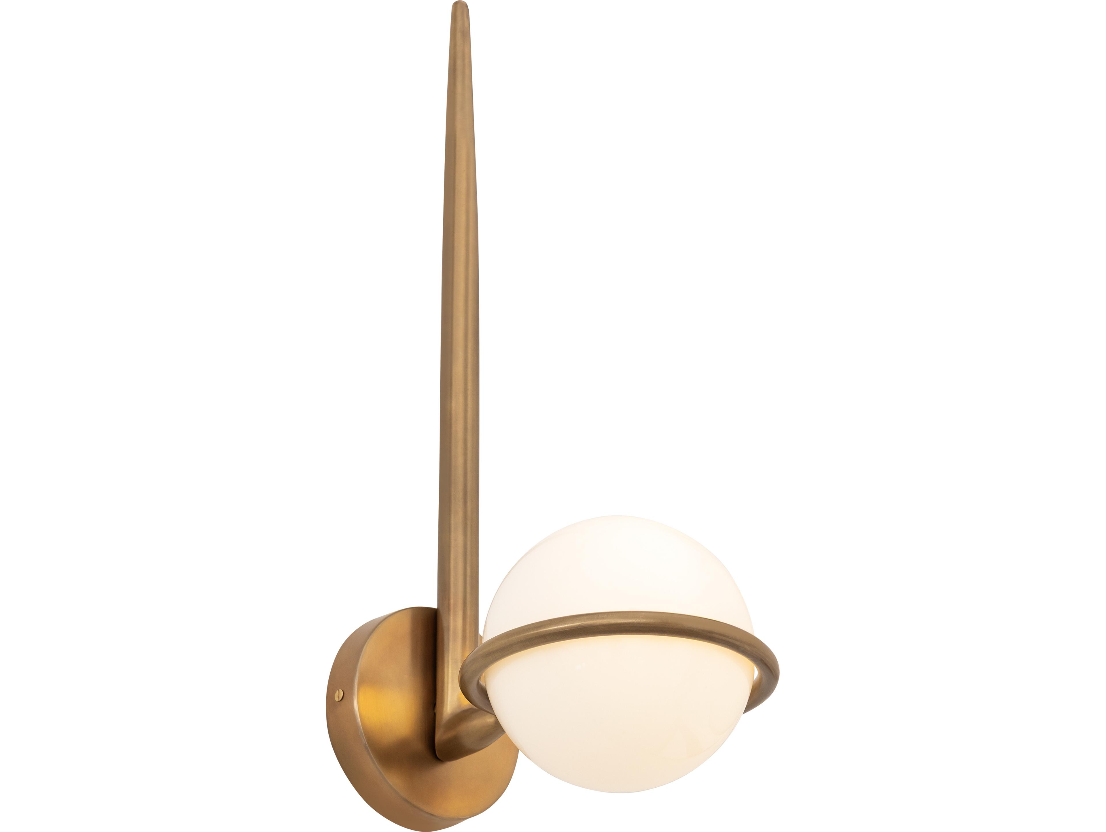 Minka Lavery Orstyn 1-Light Legacy Brass Wall Sconce