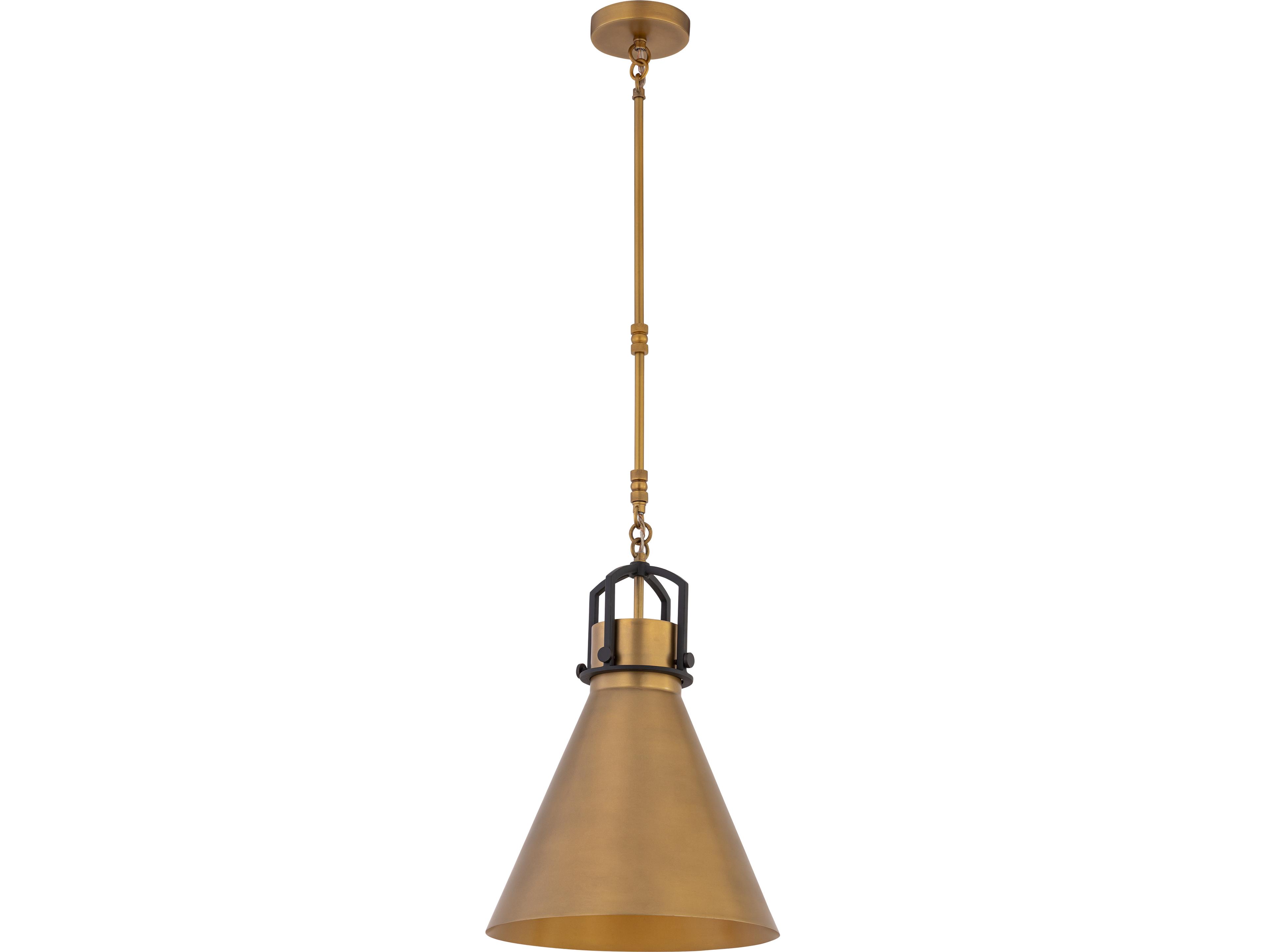 Minka Lavery Fenric 1-Light Legacy Brass Pendant